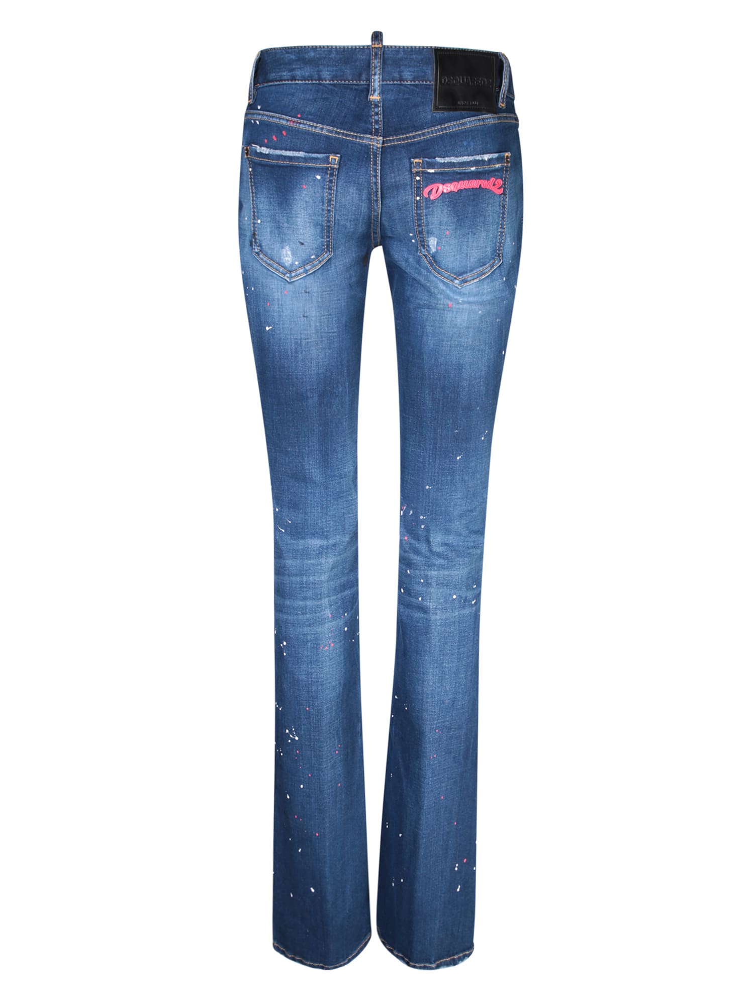Shop Dsquared2 Twiggy Blue Jeans