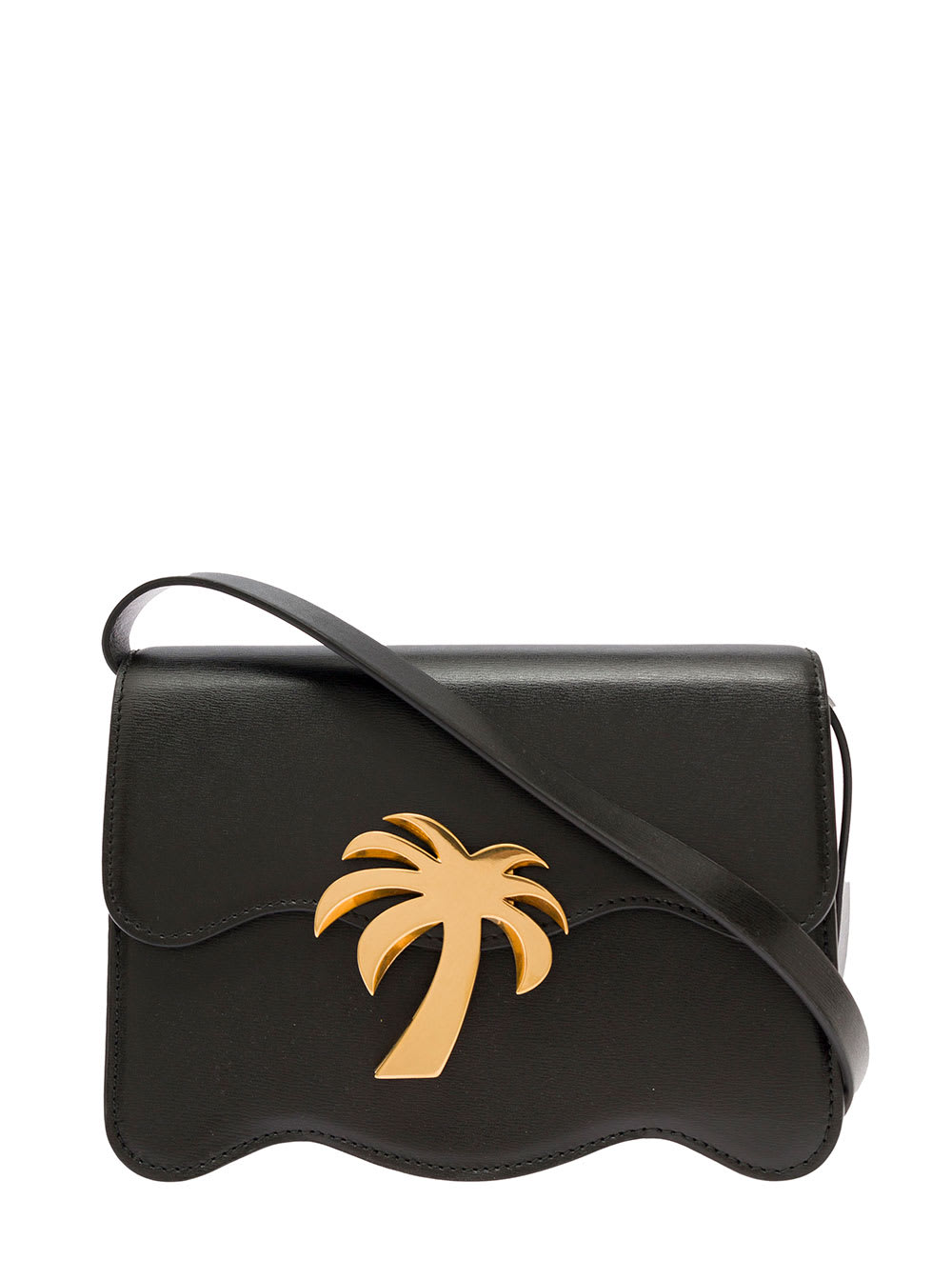 Palm Angels Palm Beach Bag In Black