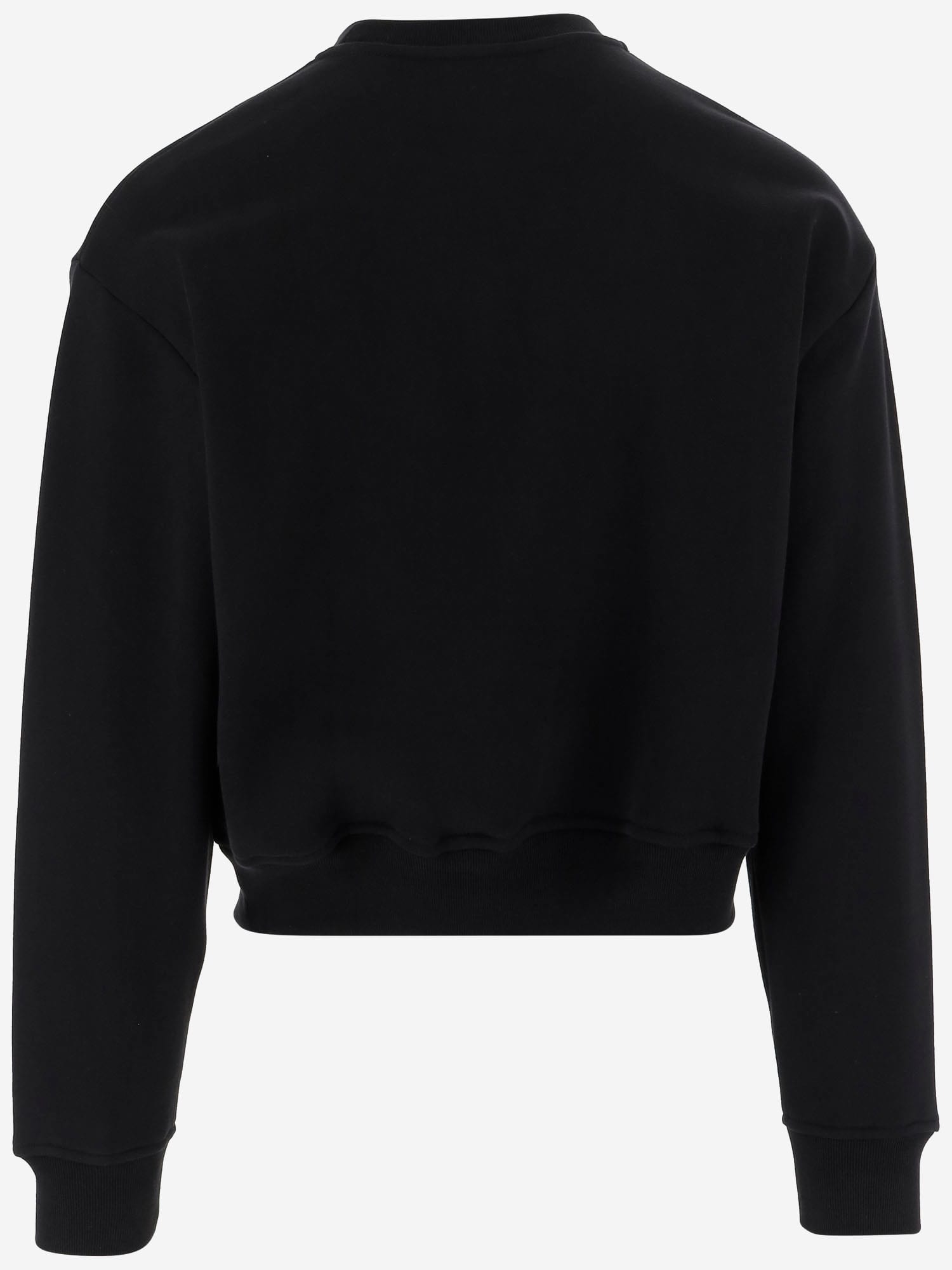 Patou Sweatshirt With Logo And Jp Monogram In Black