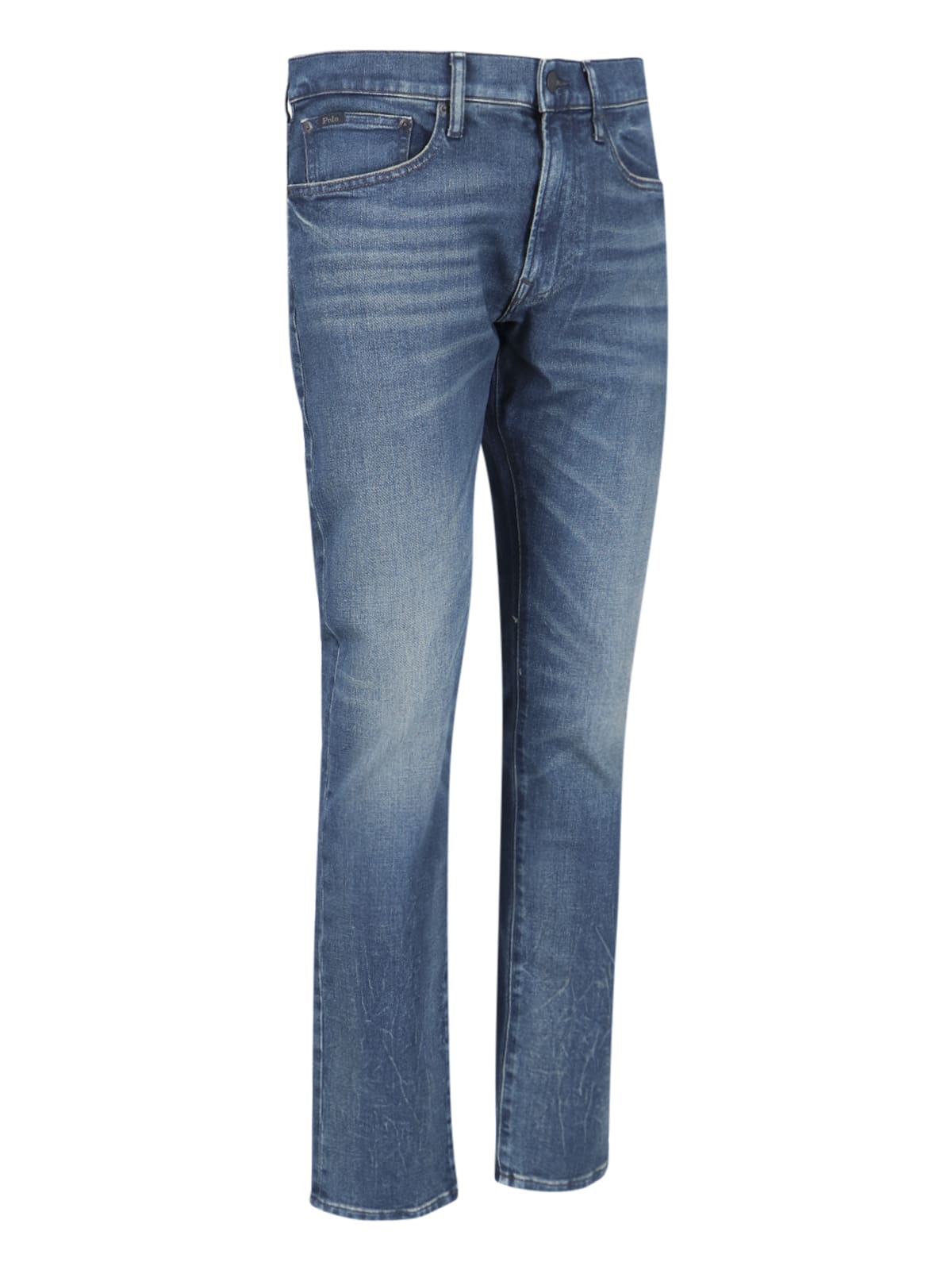 Shop Polo Ralph Lauren Slim Jeans In Blue