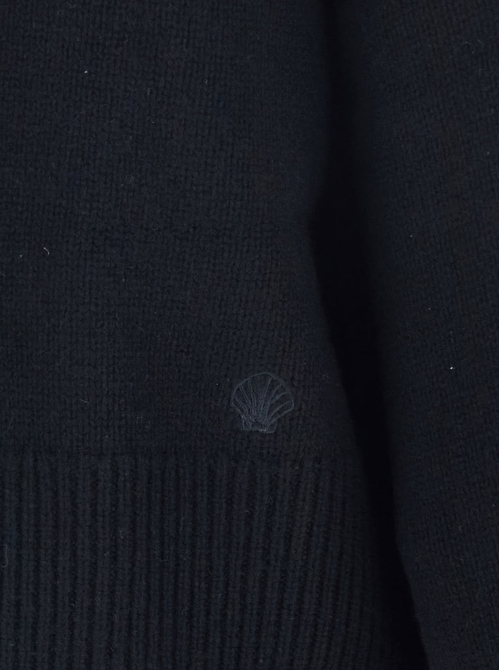 Loulou Studio Luke Stand Collar Sweater In Black