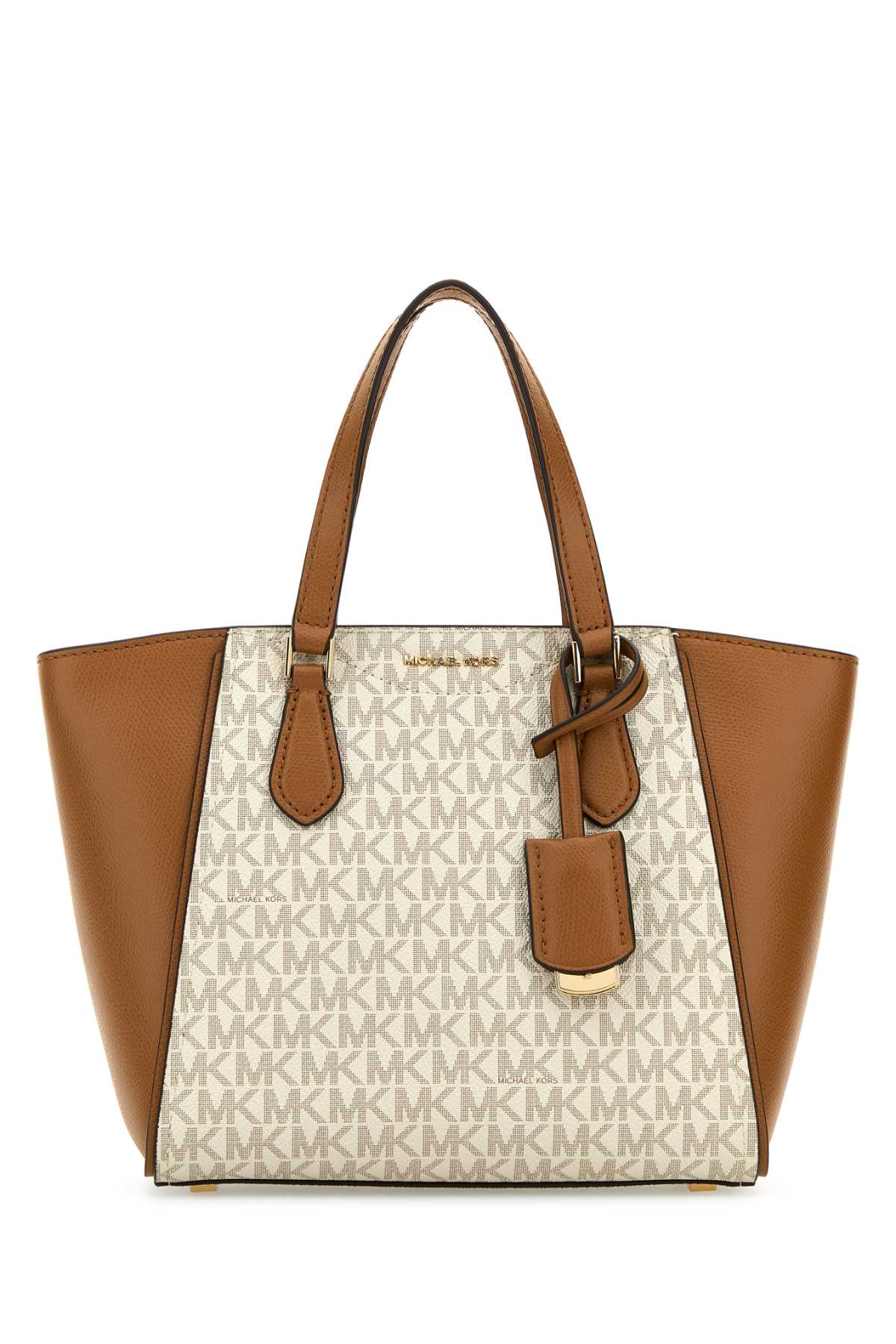 Printed Canvas Taryn Handbag