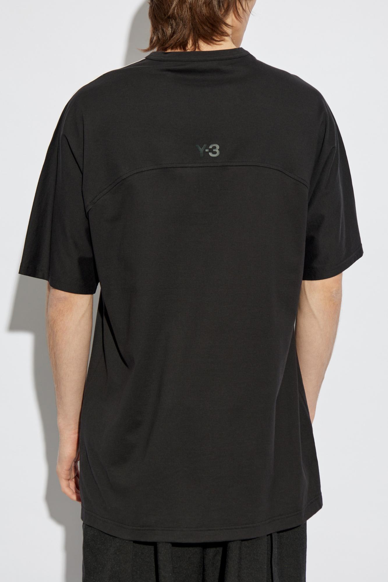 Y-3 Y 3 'y 3 Mesh Stripes Short Sleeve' T Shirt
