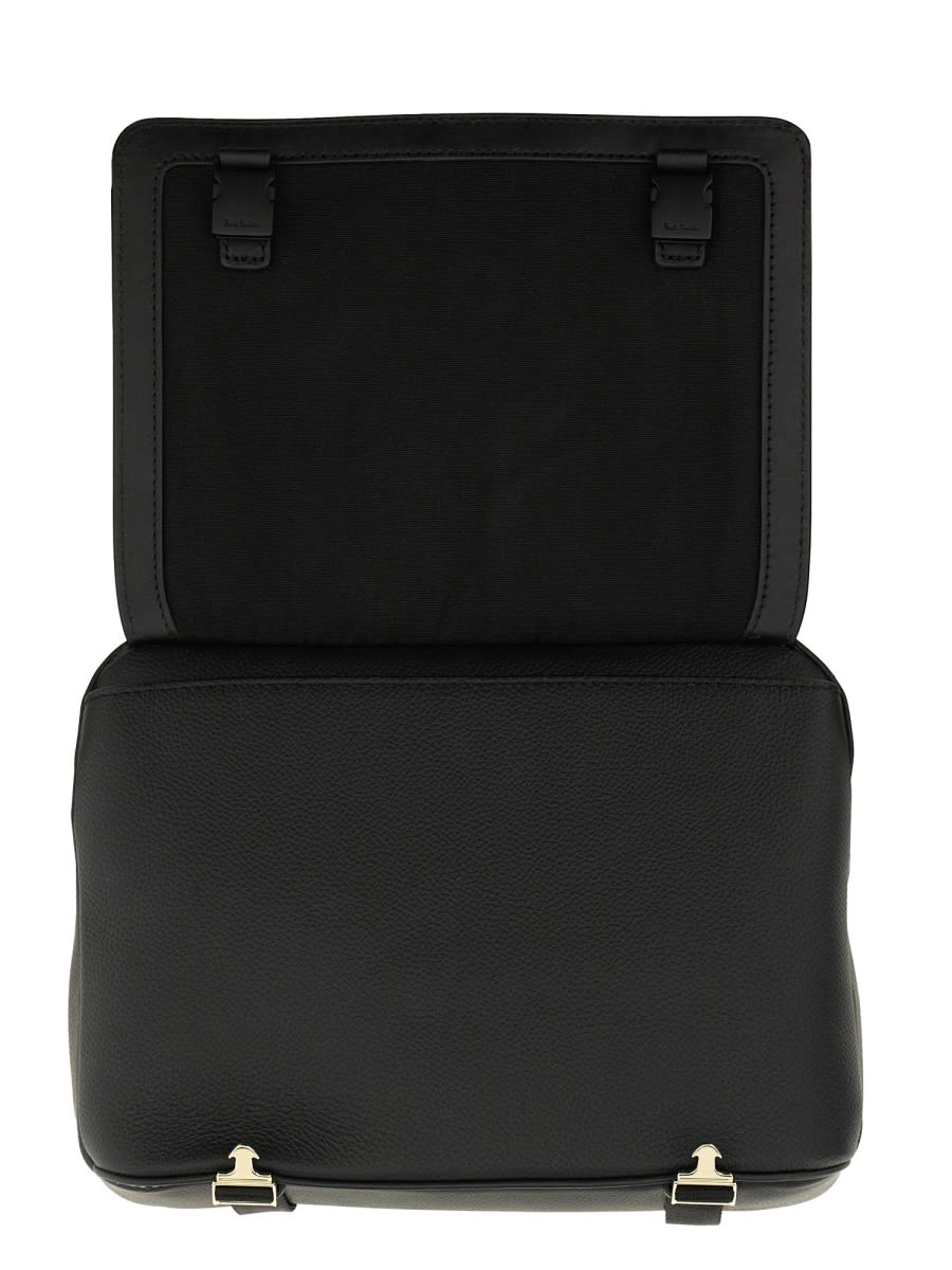 Paul Smith Men's Signature Stripe Bag In Black