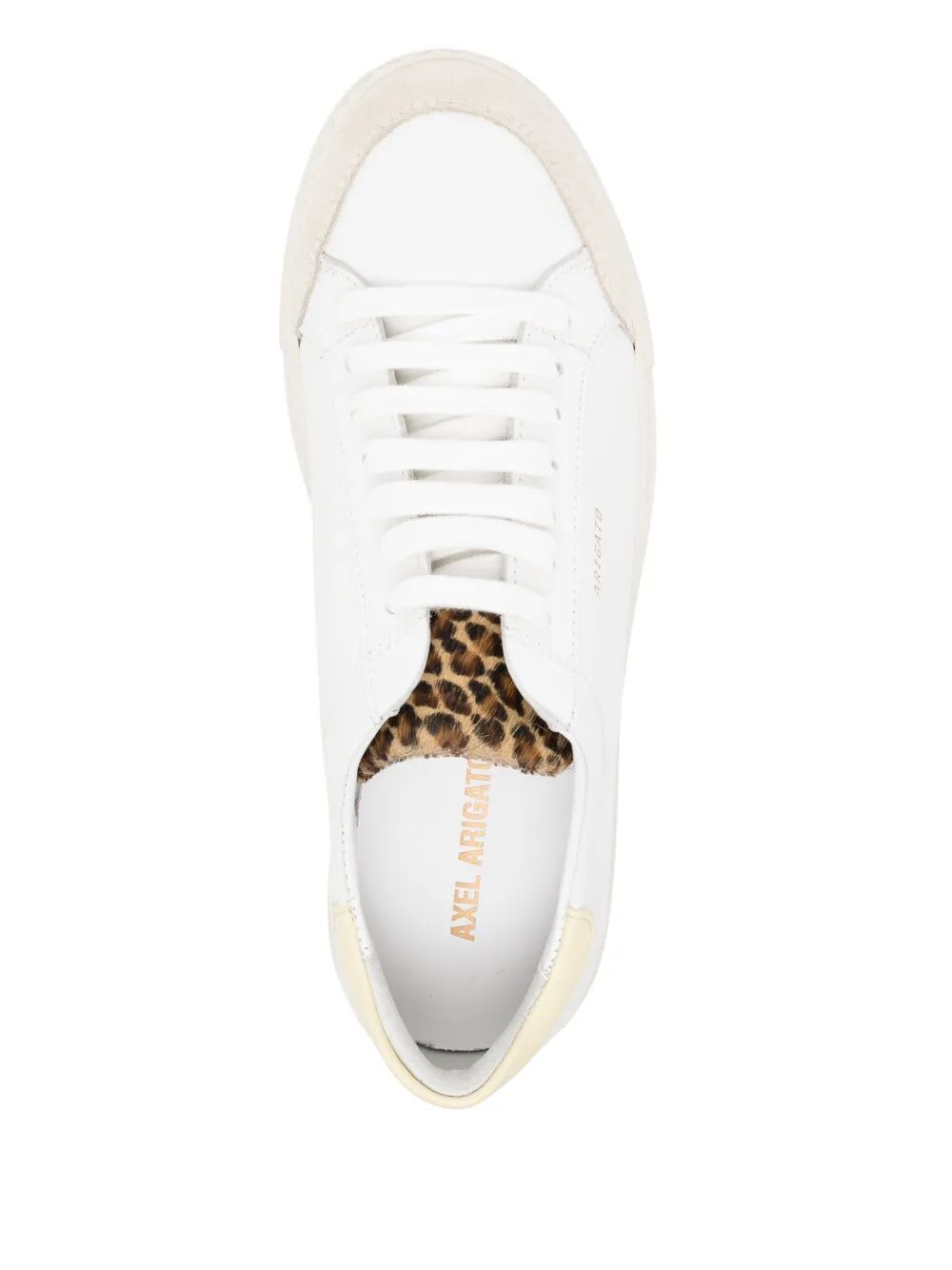 Axel Arigato Clean 90 Leather Sneakers In White