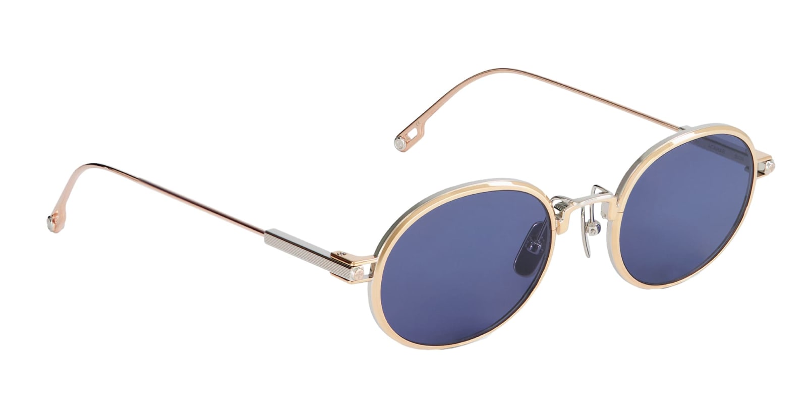 Shop Sato Acamar - Rose Gold / Platinum Sunglasses