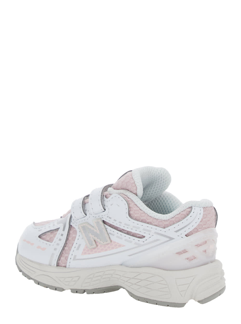 New Balance 1906r Pink Low Top Sneakers With Logo Detail In Mix Of Techno Fabrics Girl In Pink