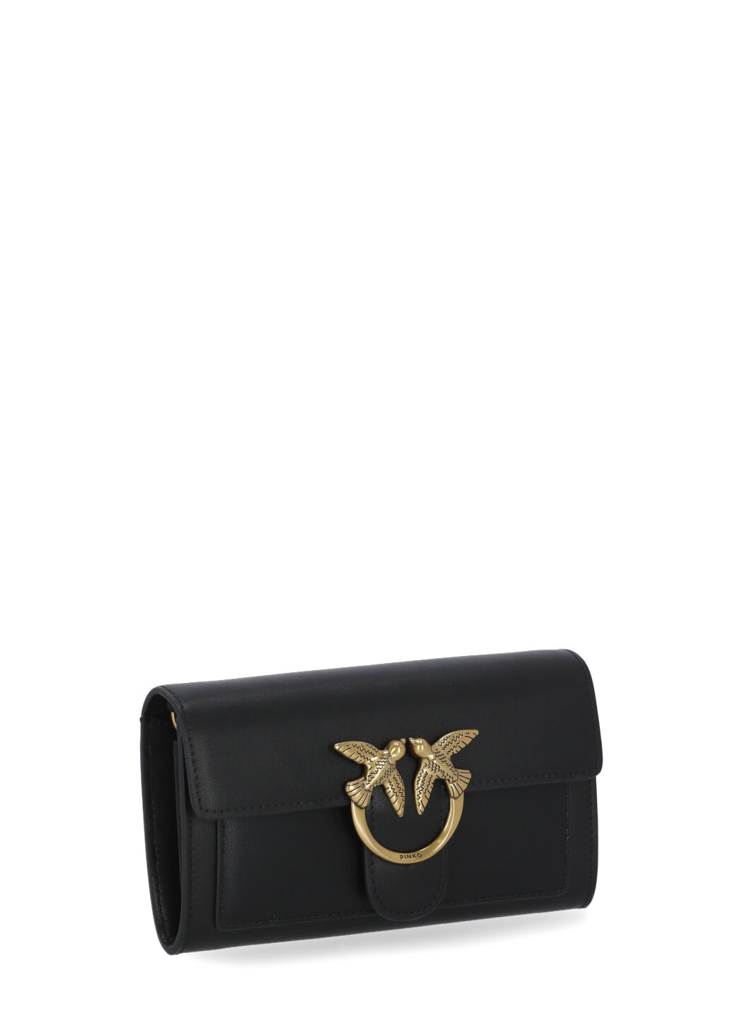 Shop Pinko Love One Wallet In Black