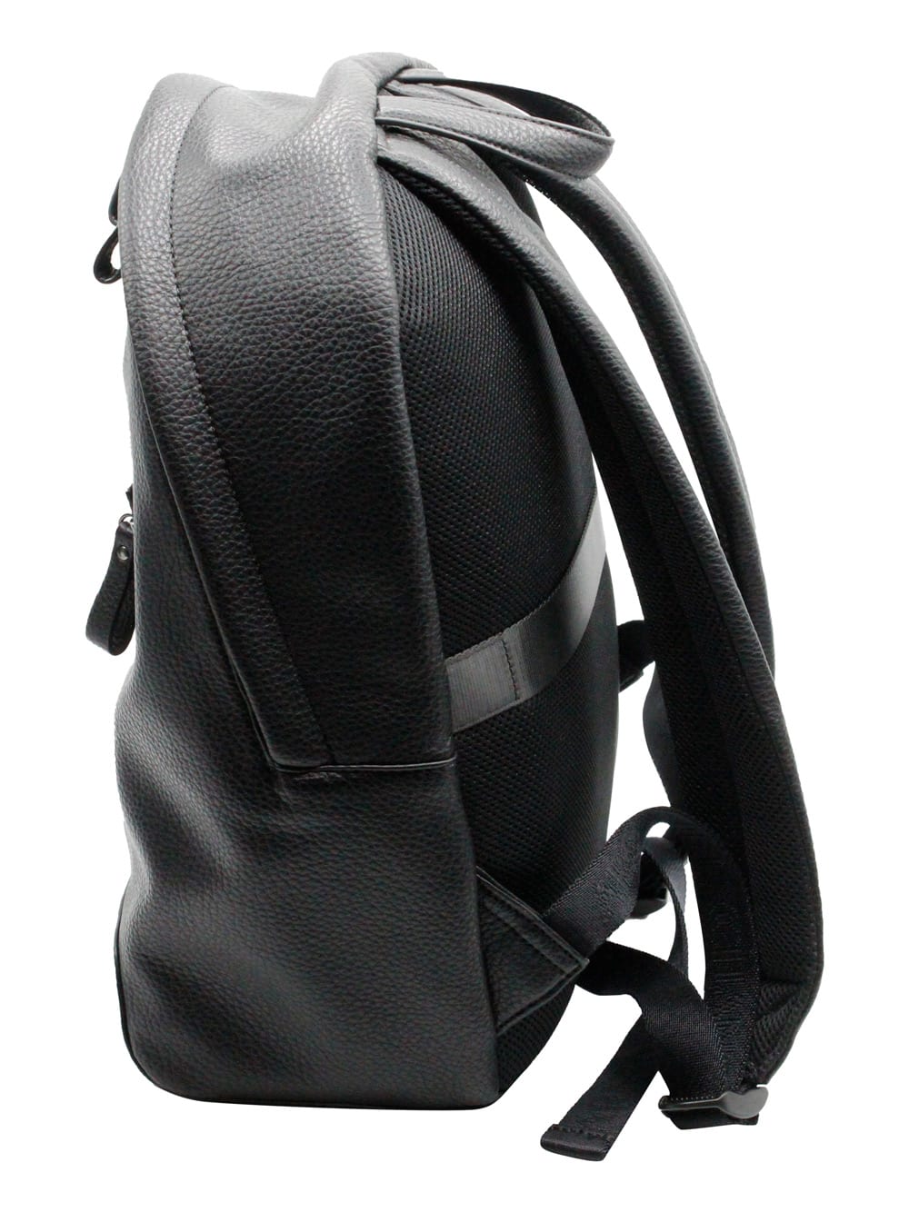 Shop Armani Exchange Backpack In Black