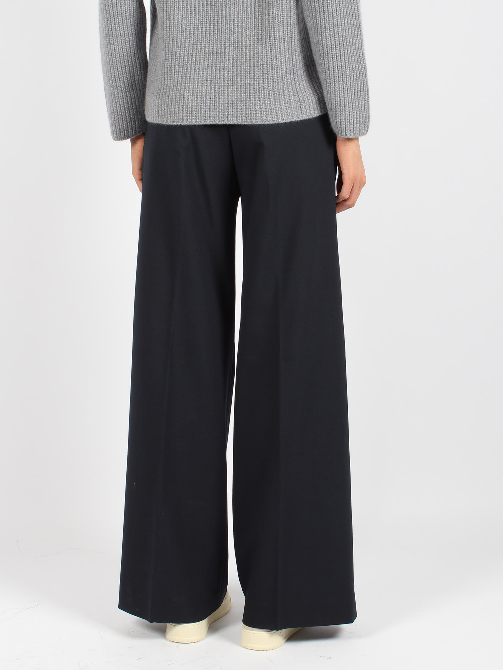 P.a.r.o.s.h Cashmere Round-neck Jumper In Grey