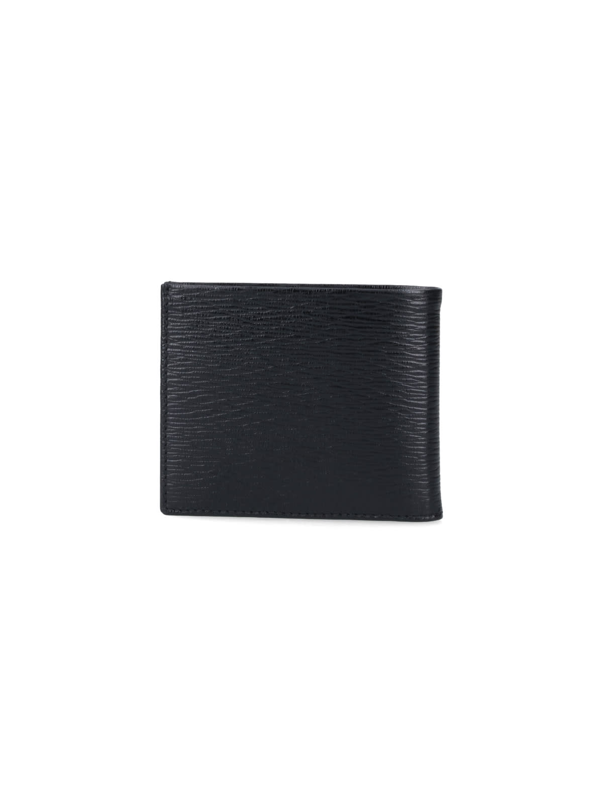 Shop Ferragamo Gancini Wallet In Black