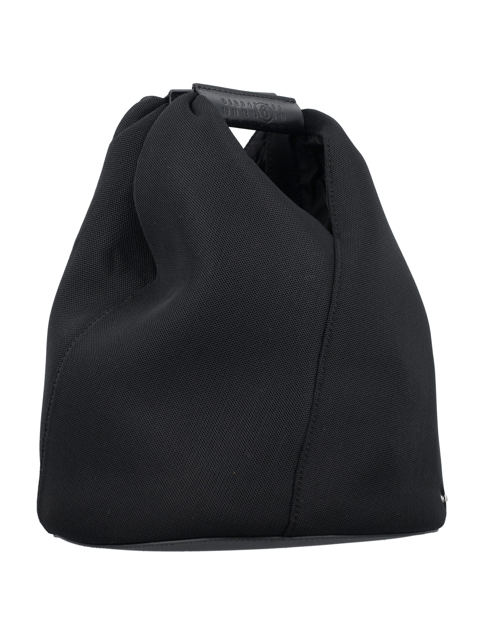 Shop Mm6 Maison Margiela Japanese Bucket Handbag In Black