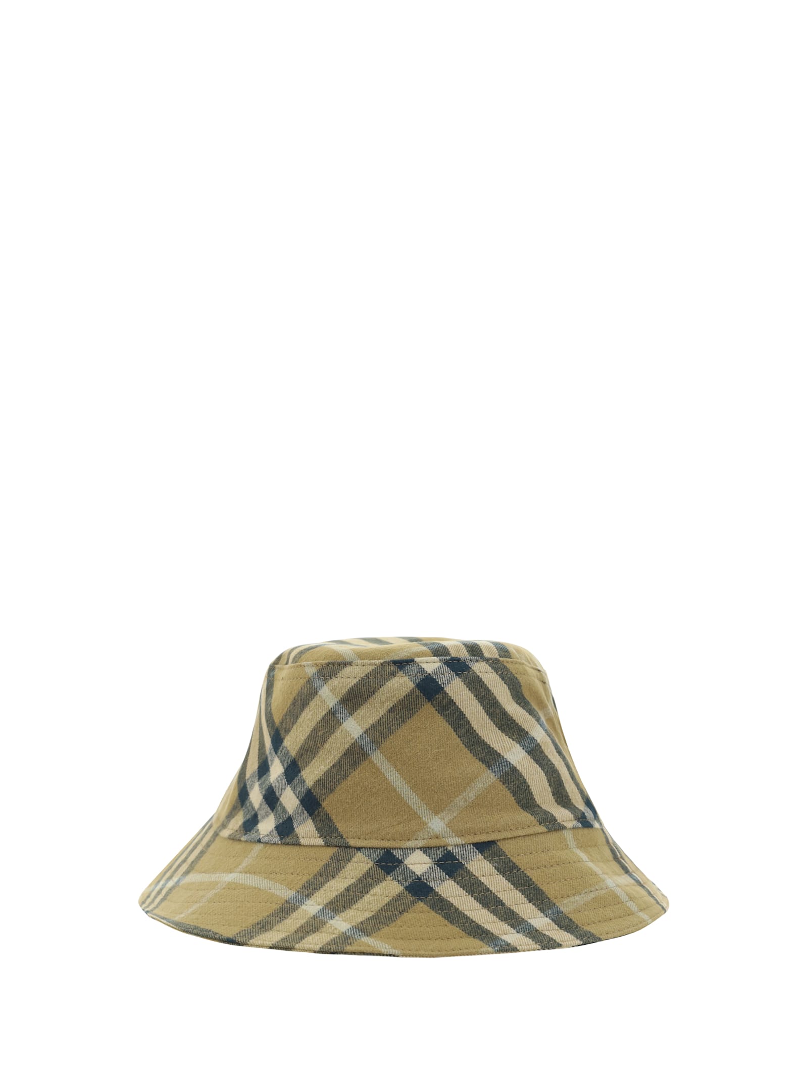 Shop Burberry Bucket Hat In Camp Ip Check