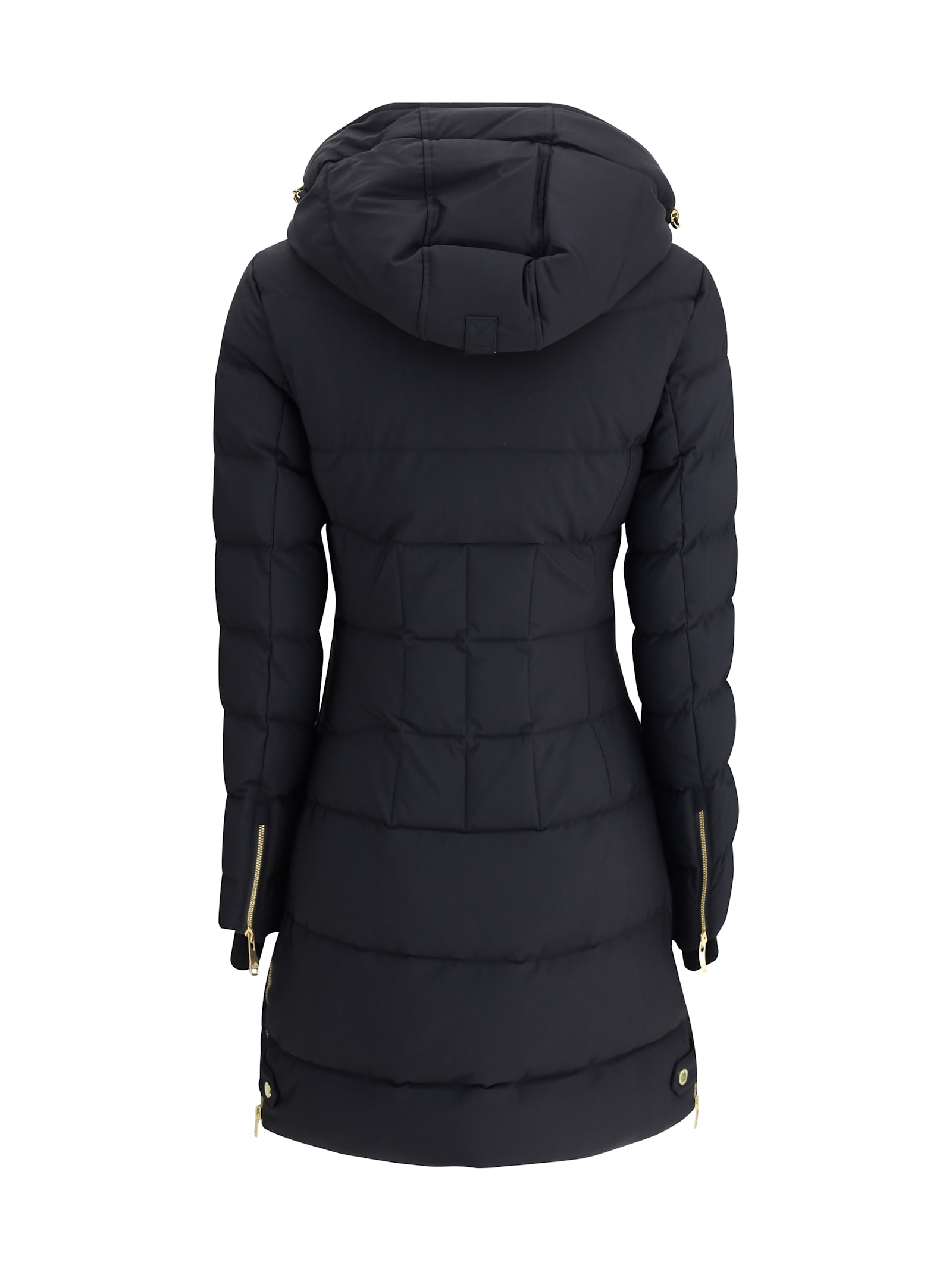 Moose Knuckles Watershed 3 Gold Parka In Black