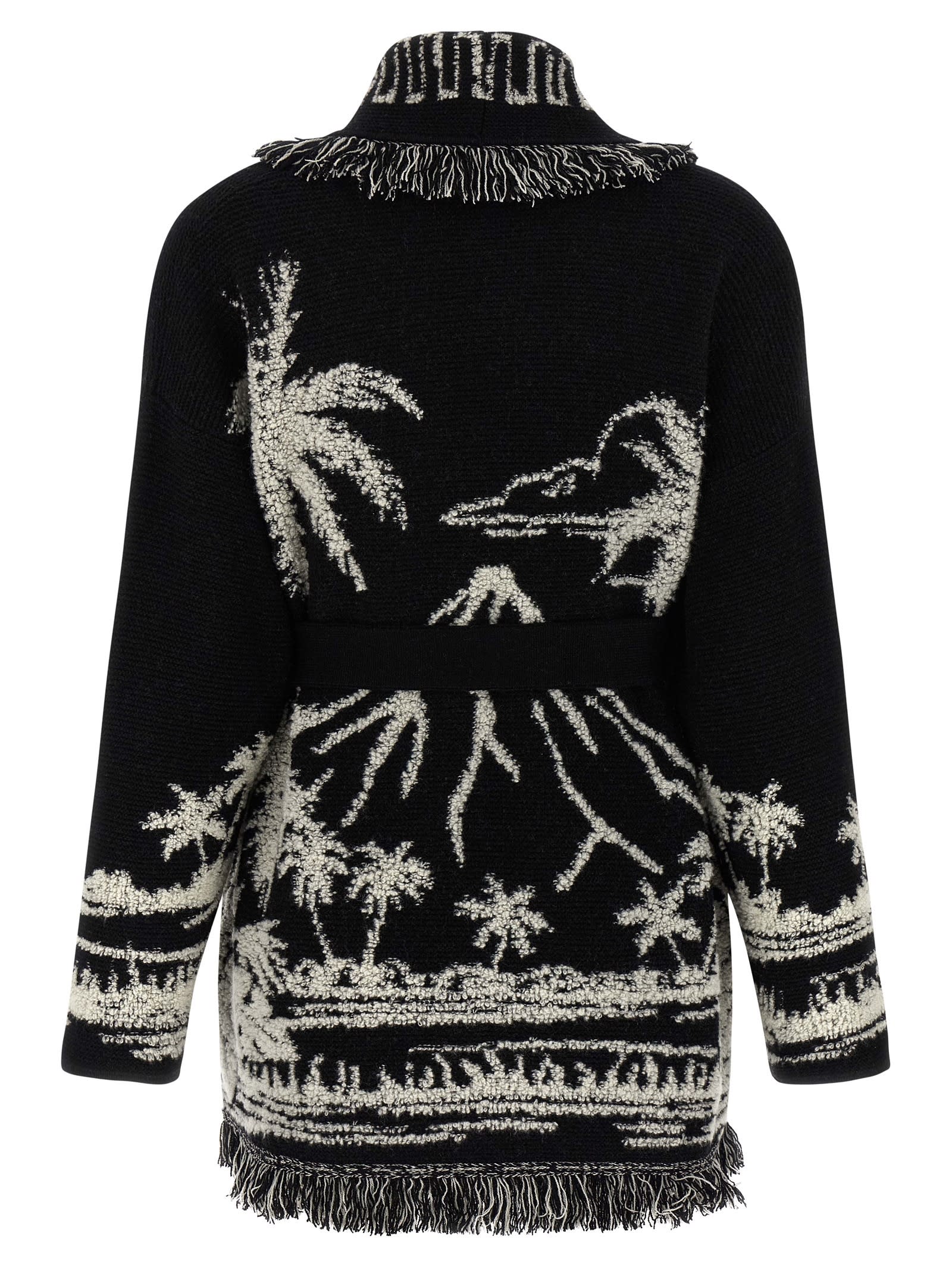 Alanui Palm Grove Tales Cardigan In Multi