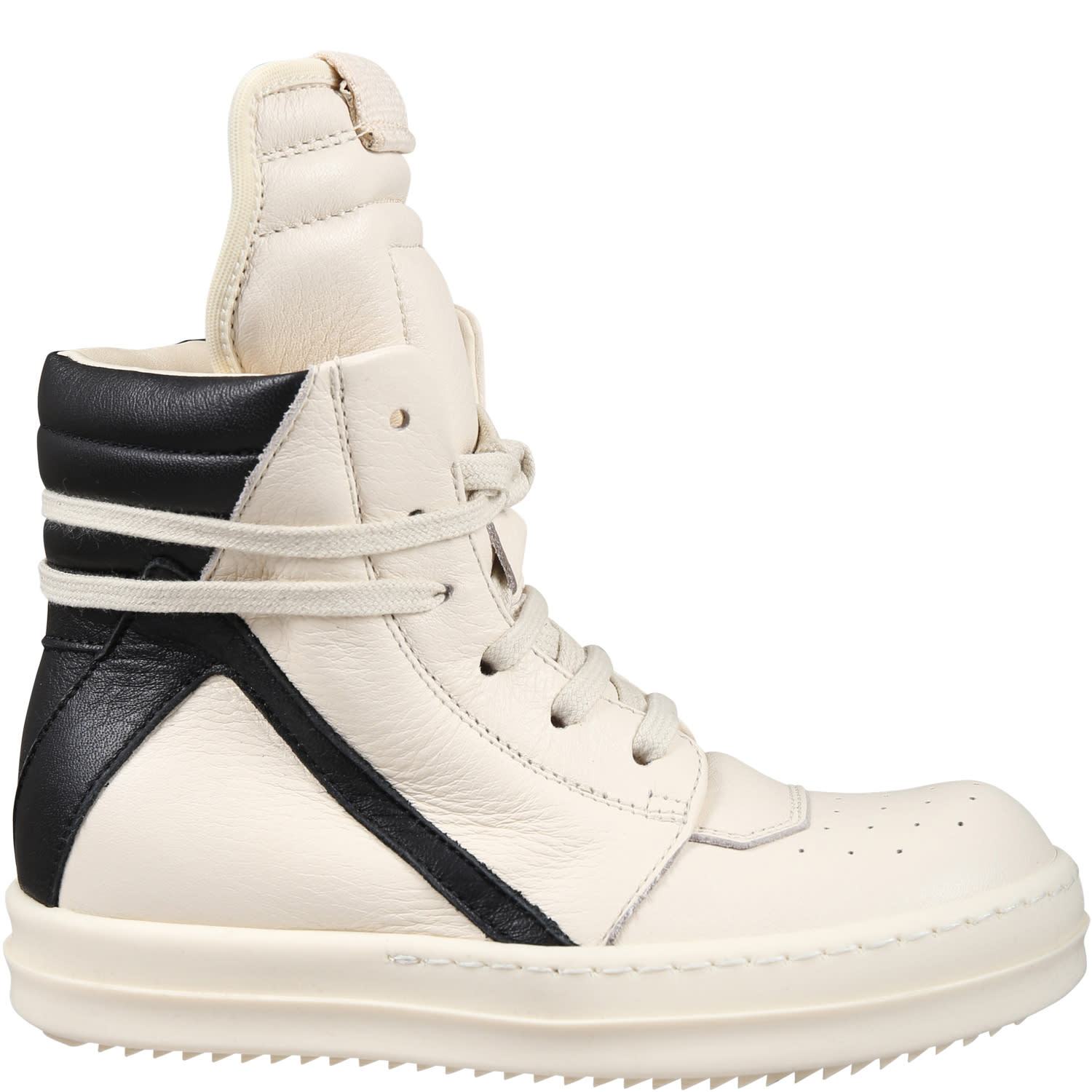 Rick Owens Beige Sneaker For Kids