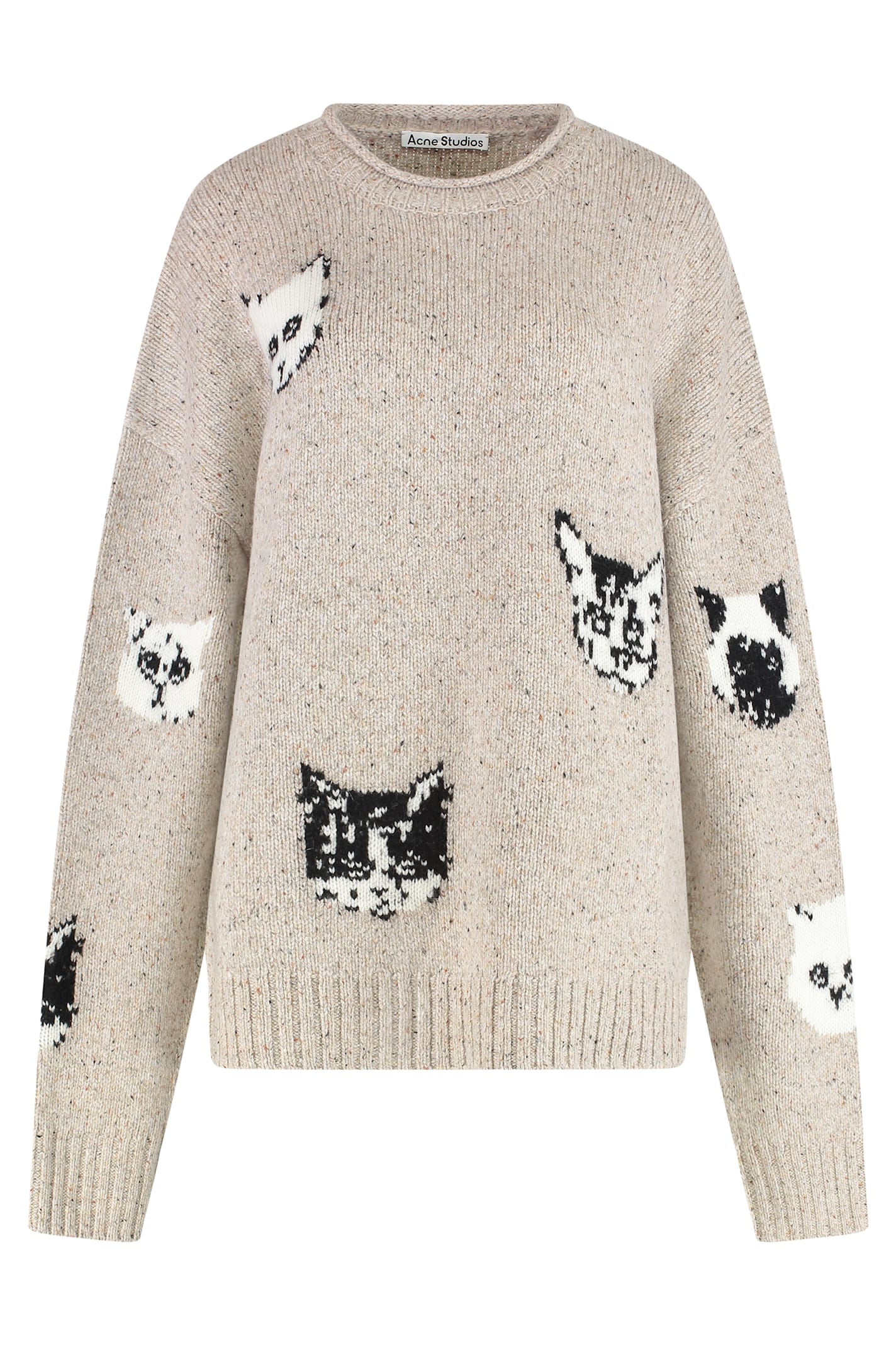 Acne Studios Intarsia Wool-blend Sweater