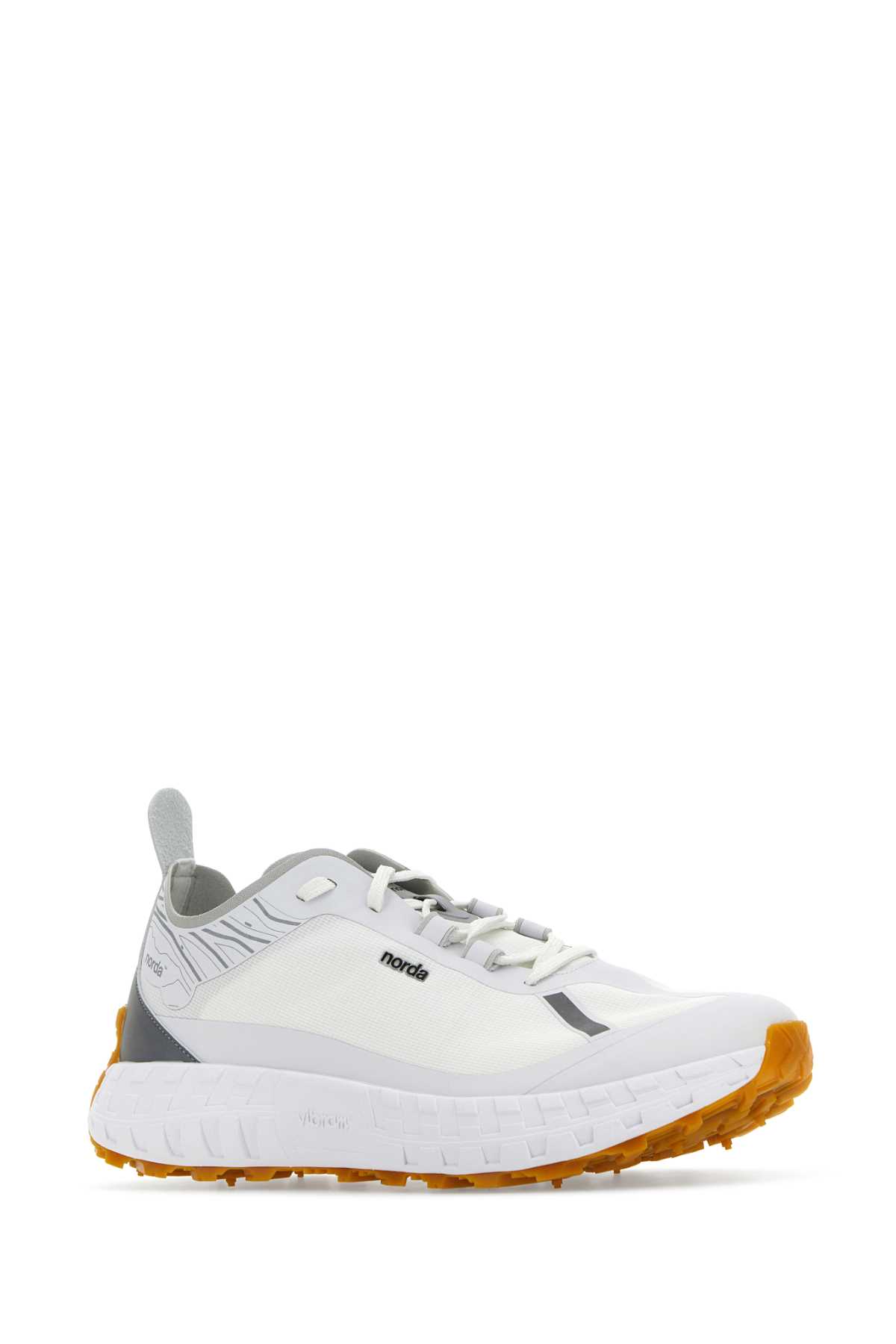 Shop Norda White Canvas 001 Sneakers In Whitegum