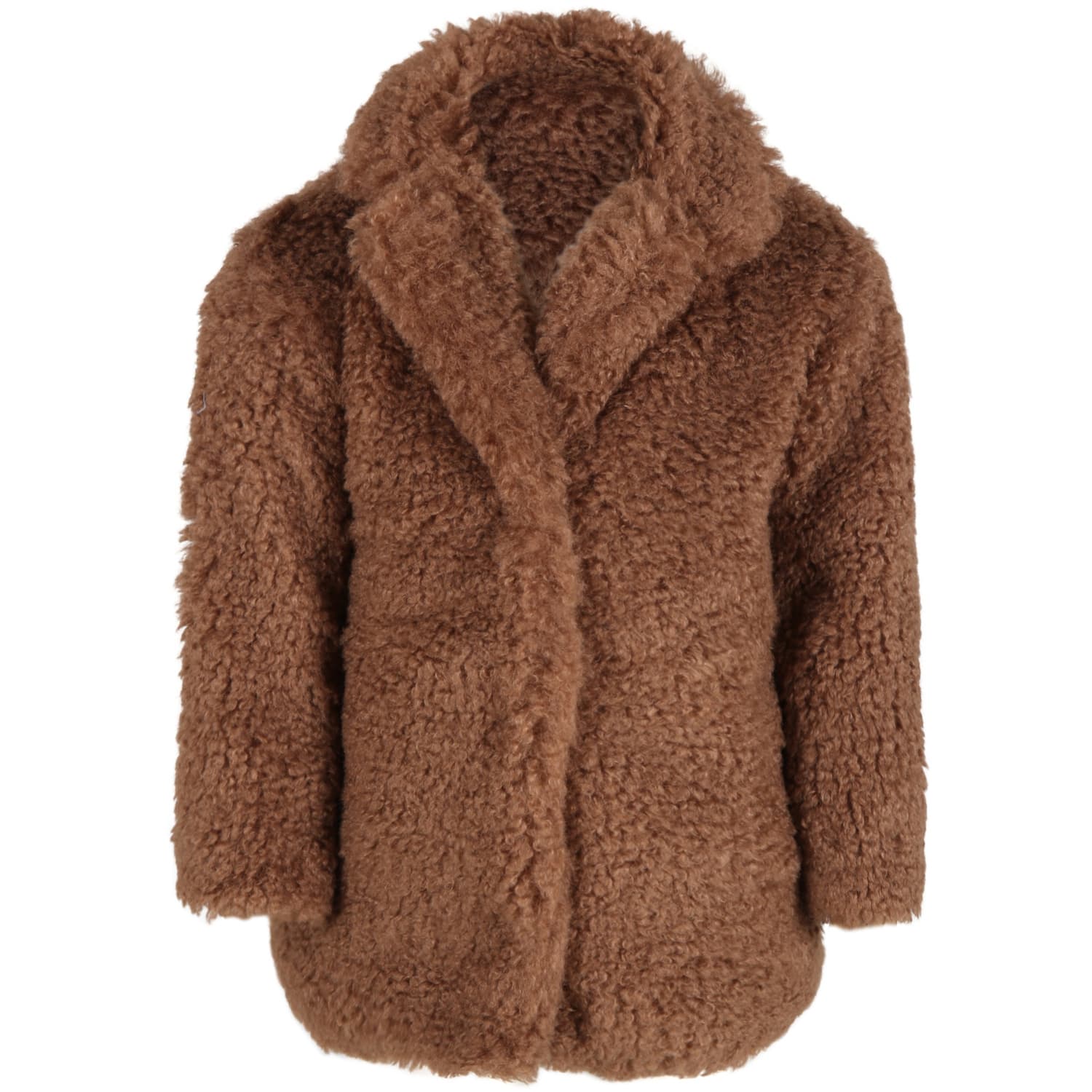 Molo Brown Coat For Kids