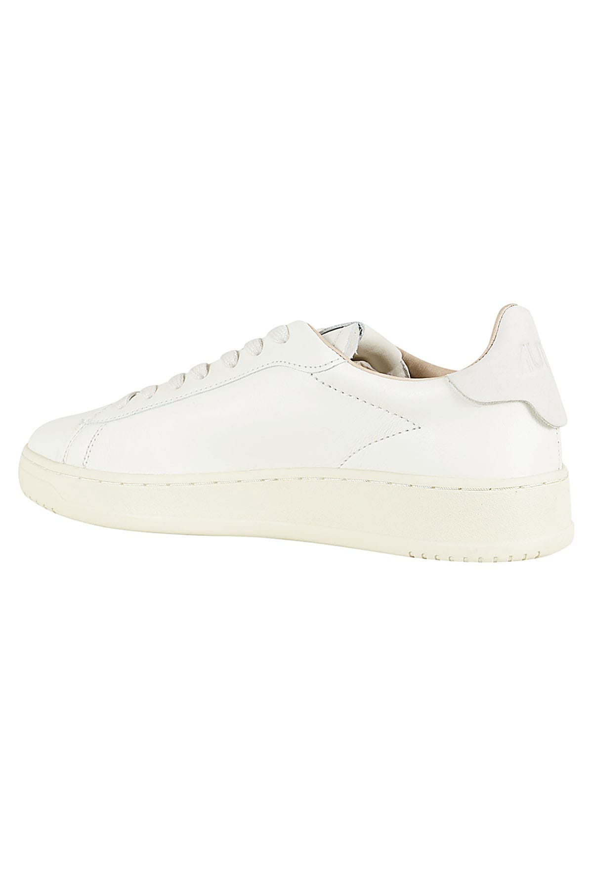 Autry Dallas Nubuck-trimmed Leather Sneakers In Msh Msh
