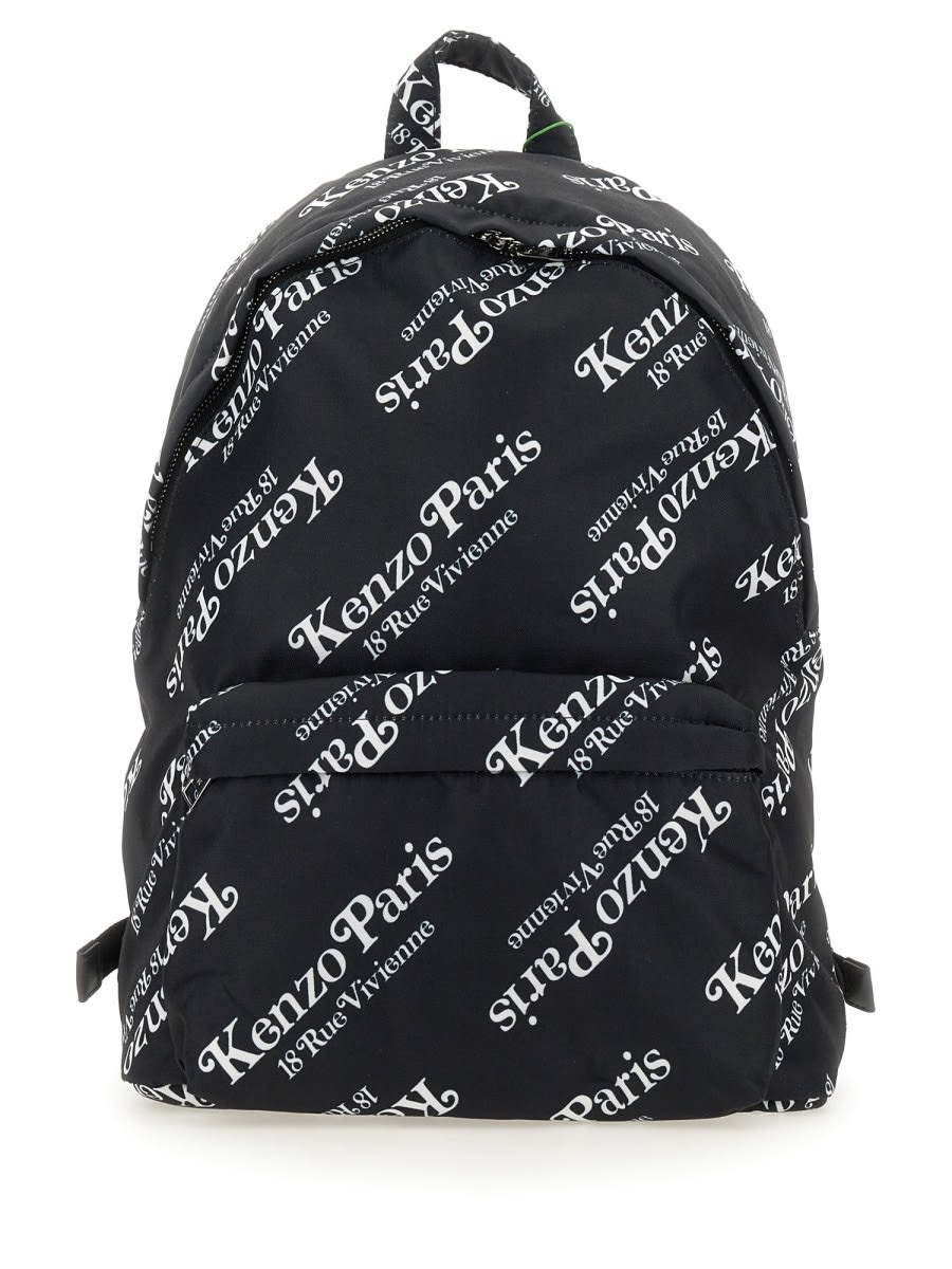 Kenzo Backpack Gram In Black