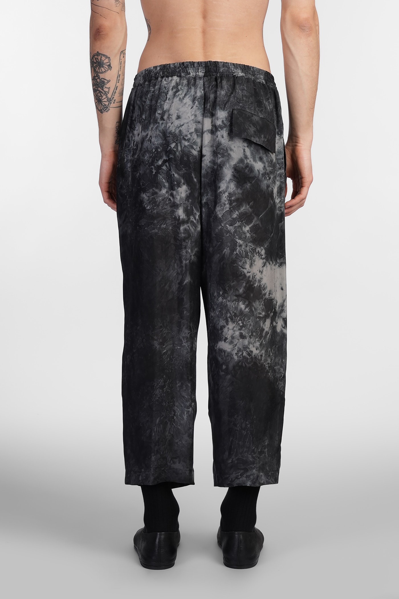 Sapio N 42l Pants In Black Polyamide Polyester In Black