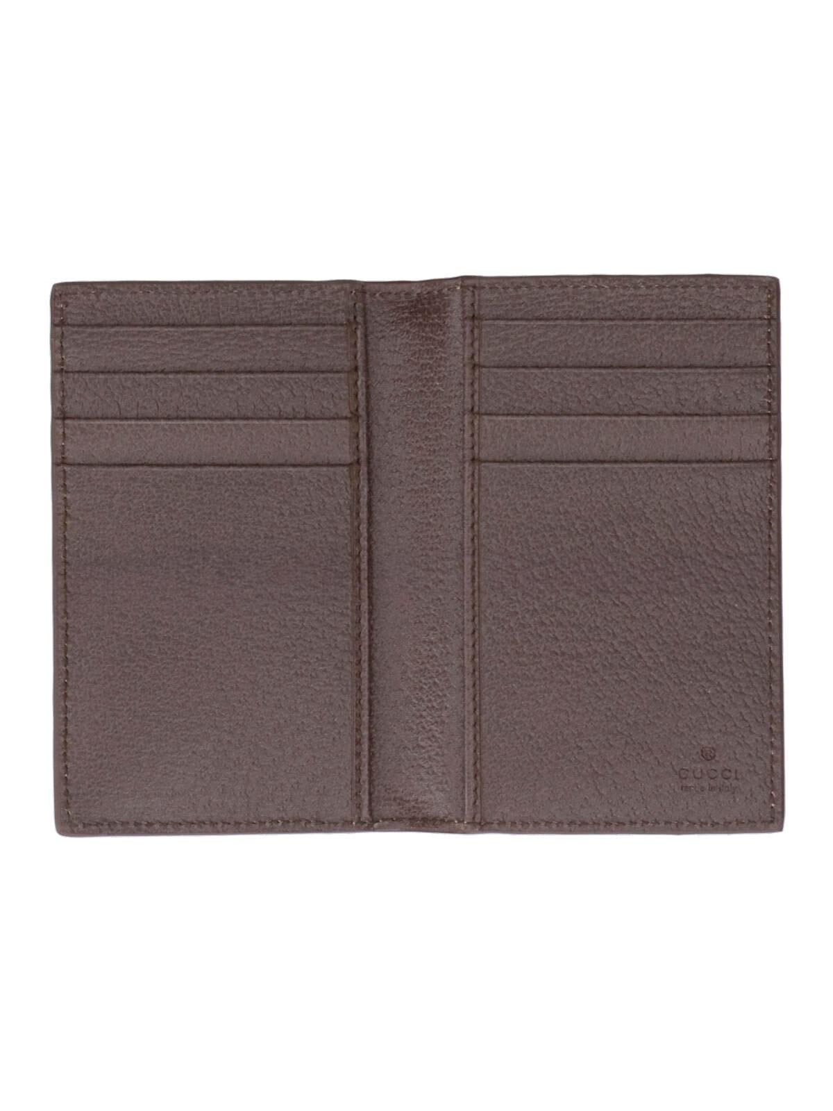 Gucci Gg Long Bi-fold Card Holder In Neutral