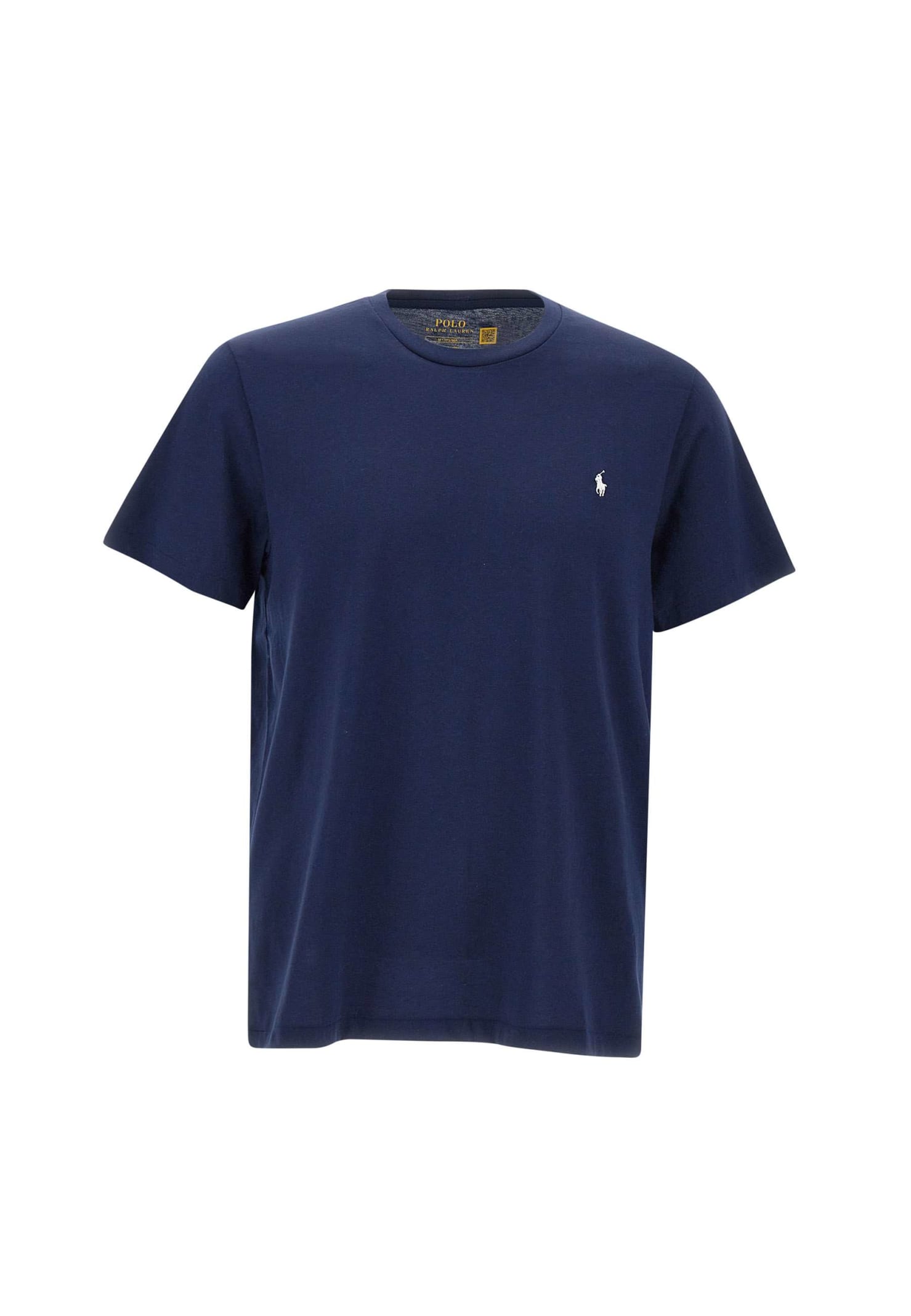 Polo Ralph Lauren Core Replen Cotton T-shirt In Blue
