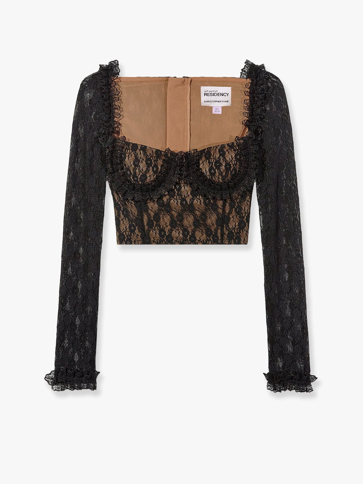 SELF-PORTRAIT CHRISTOPHER KANE RESIDENCY LACE TOP