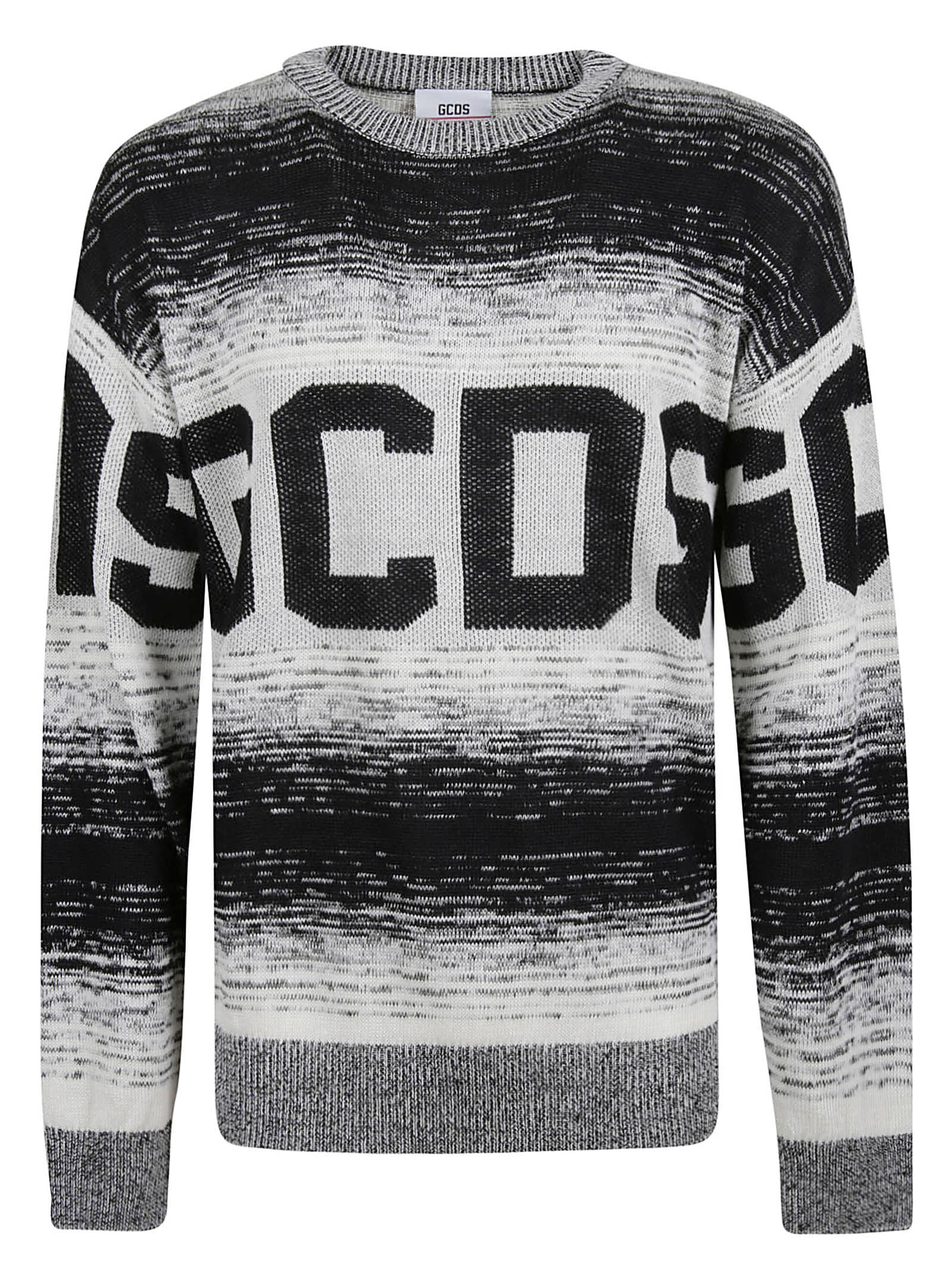 GCDS Logo Rib Knit Sweater