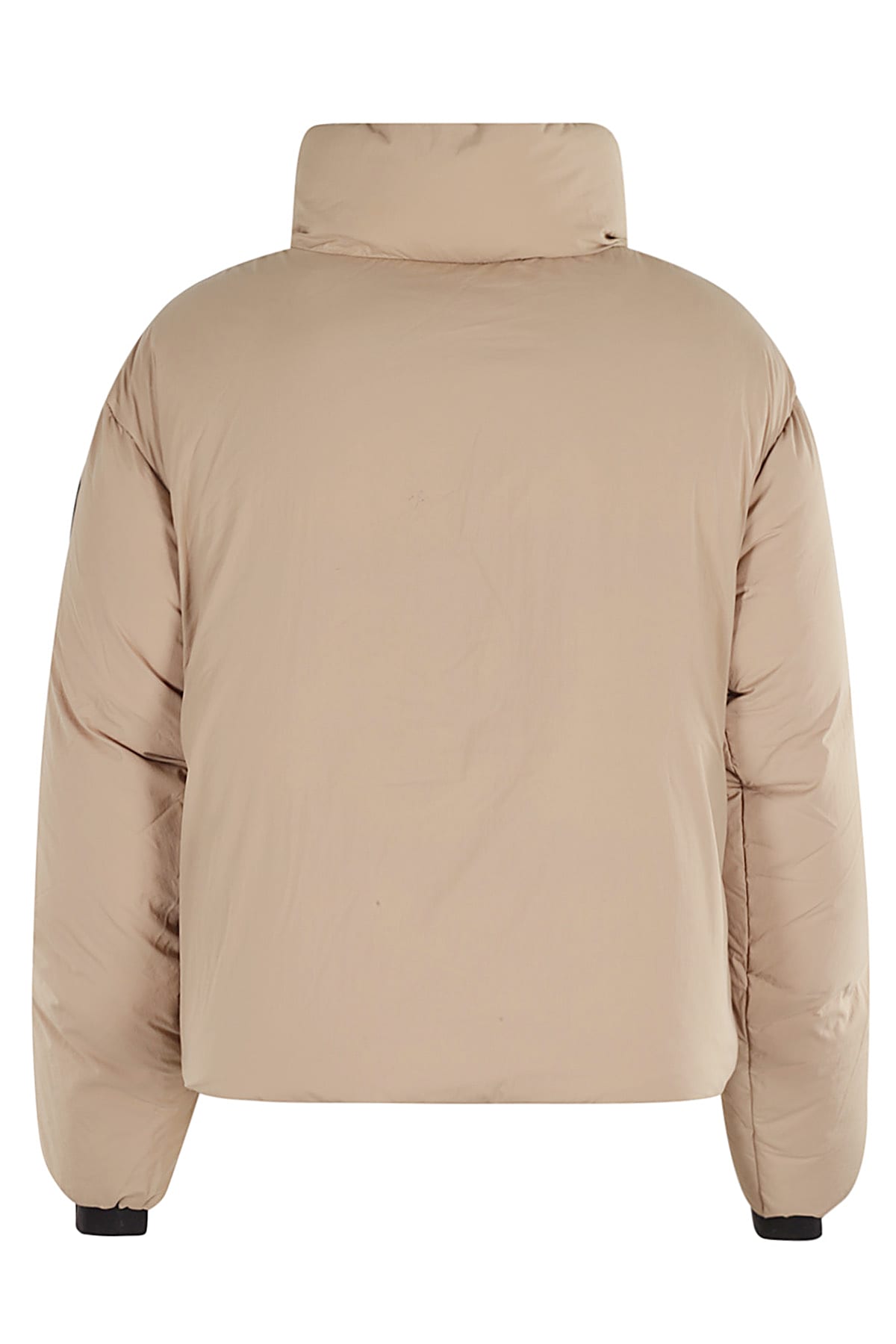 Shop Canada Goose Junction Cropped Puffer In Desert Sand