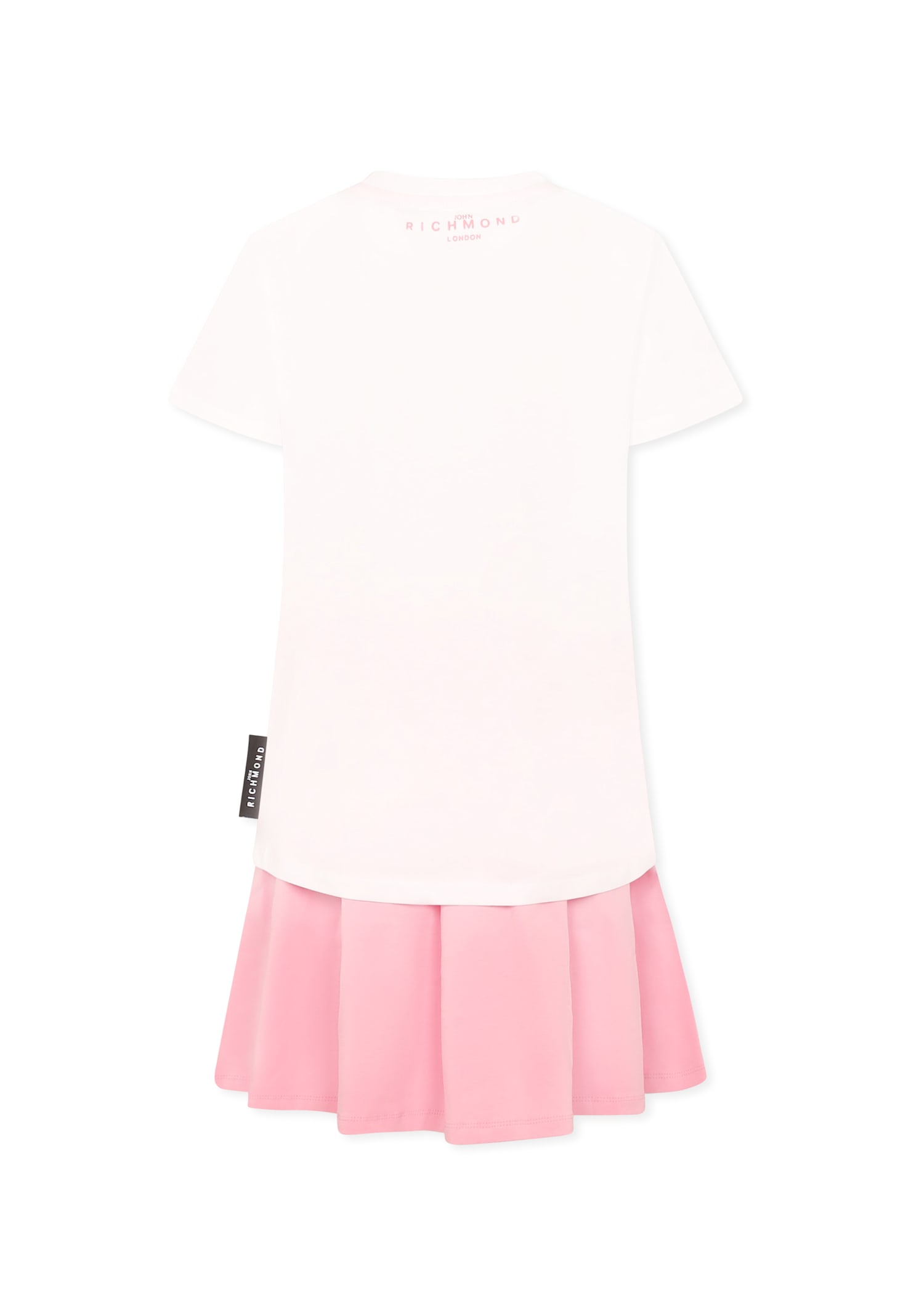 Richmond White Suit For Girl With Logo In White