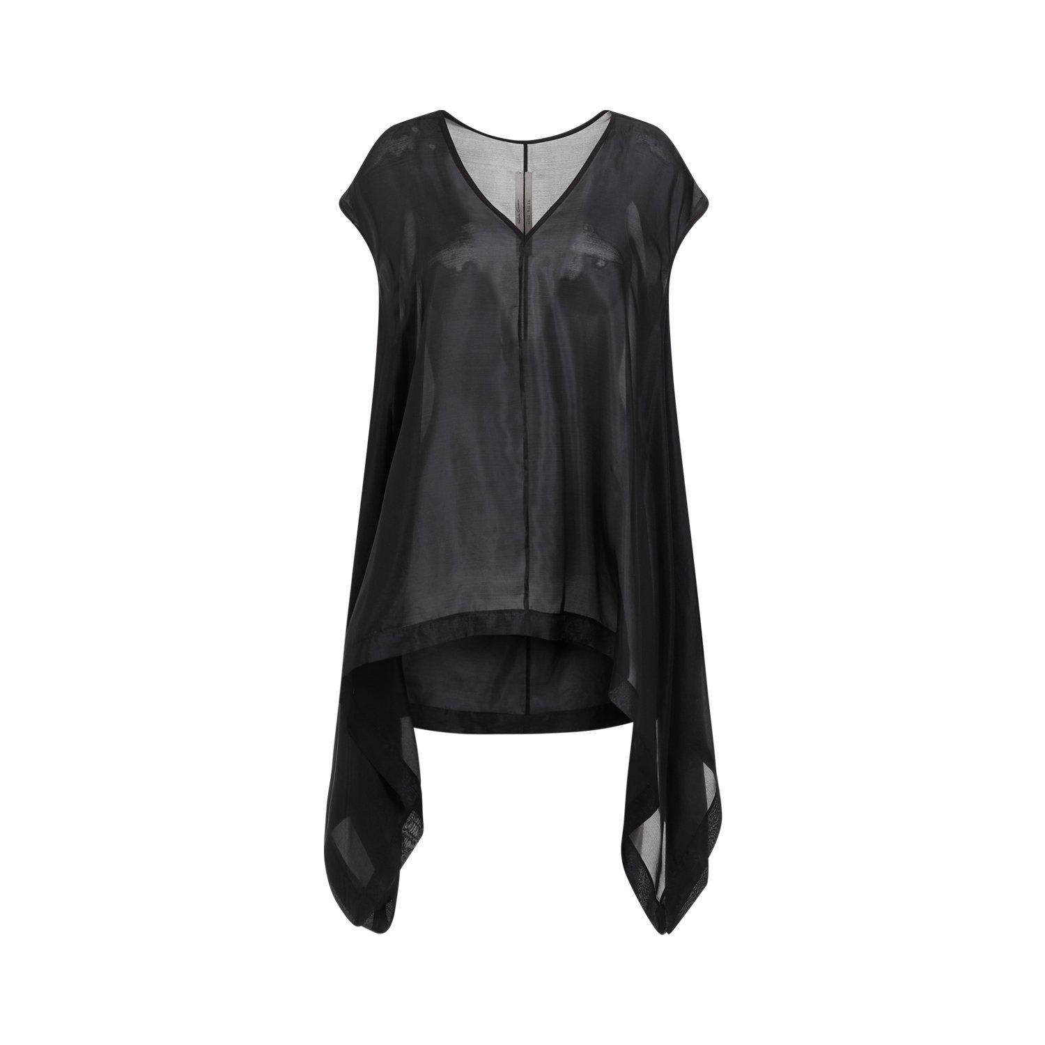 Shop Rick Owens Lido Faun Top In Black