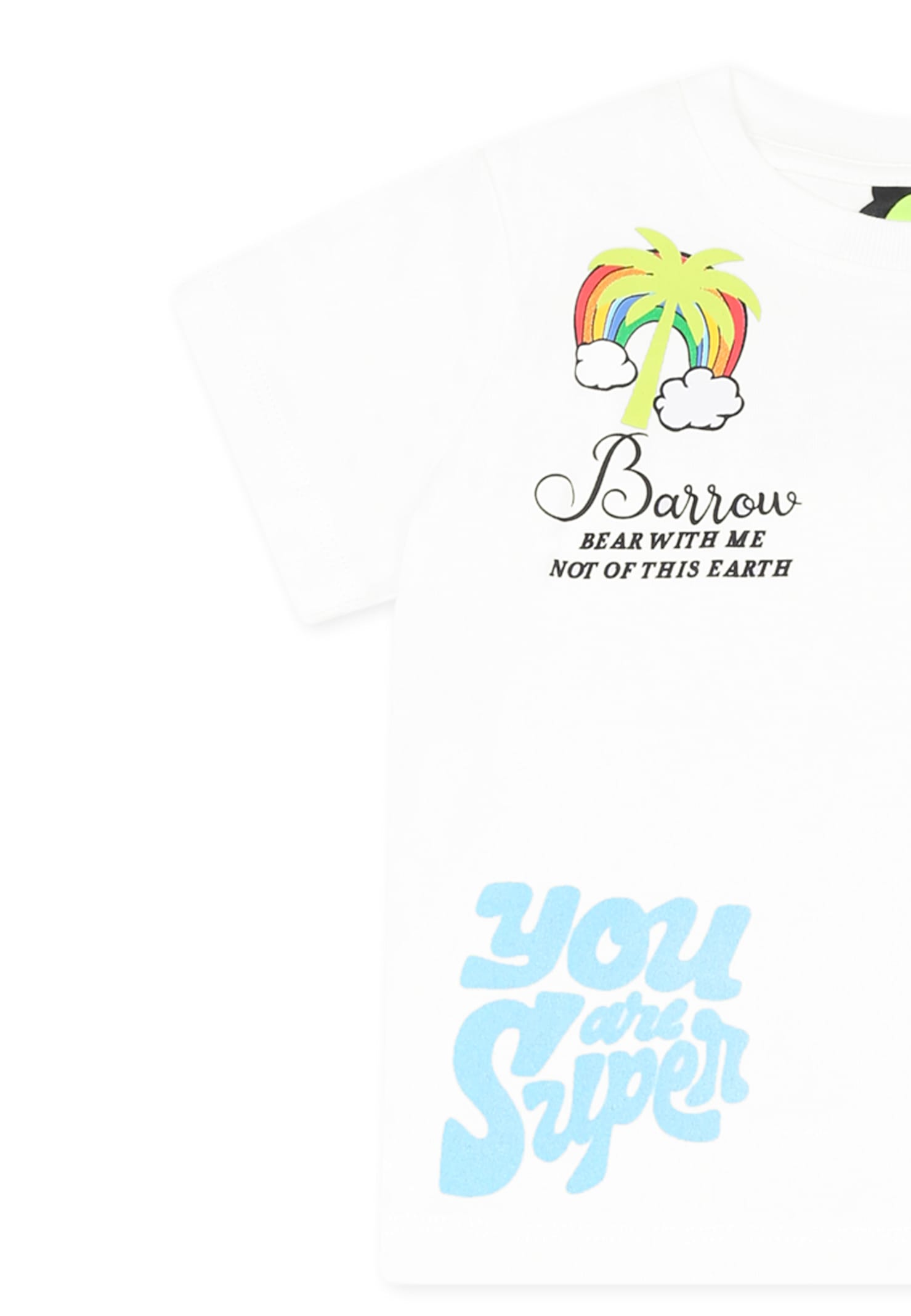 Barrow Multicolor Suit For Babykids With Bear Print In Multicolor