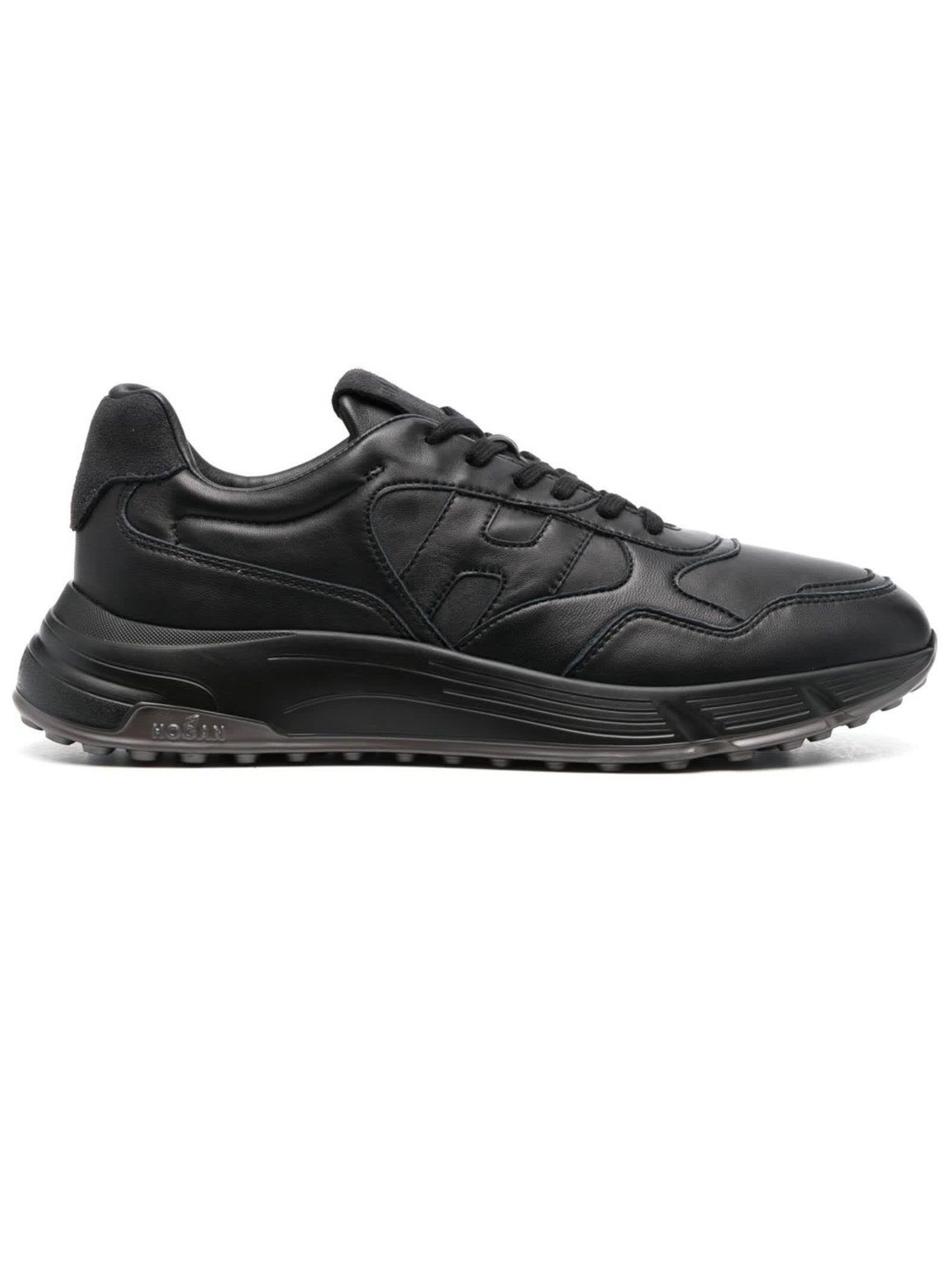 Shop Hogan Sneakers Black