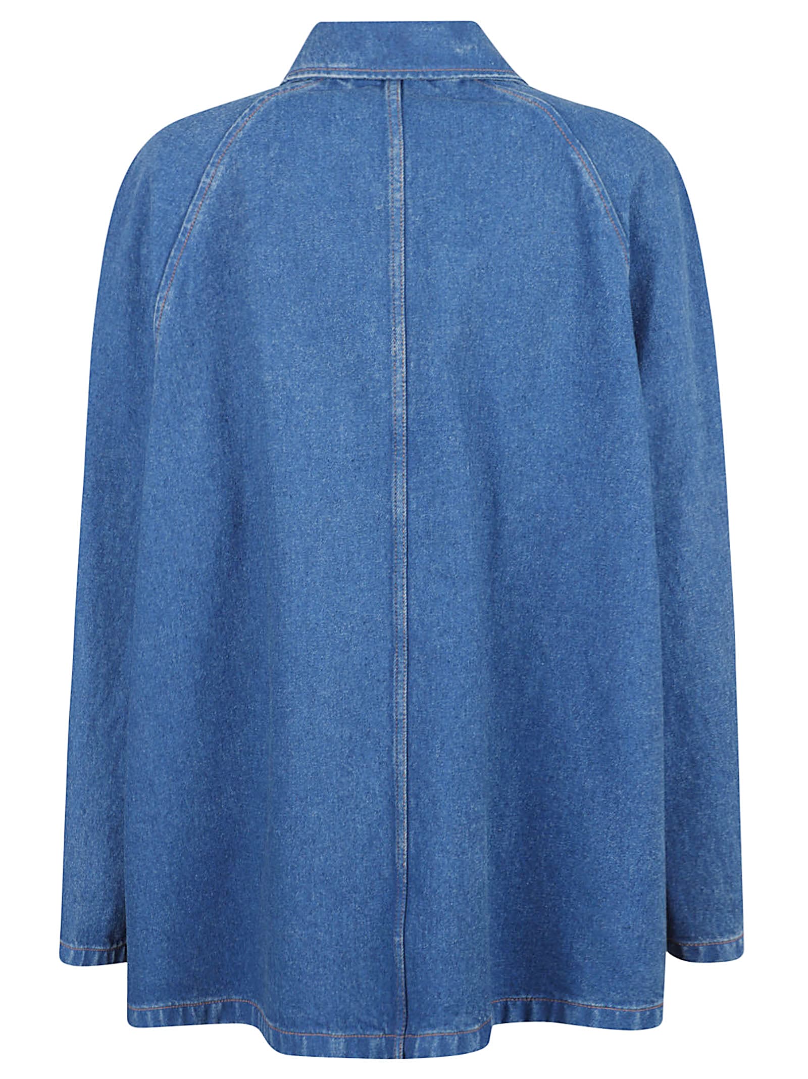 Marni Oversize Jacket In Denim In Blue
