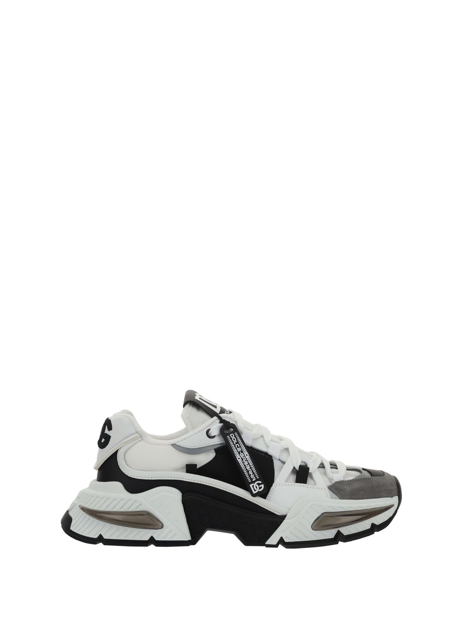 Shop Dolce & Gabbana Sneakers In Bianco/nero