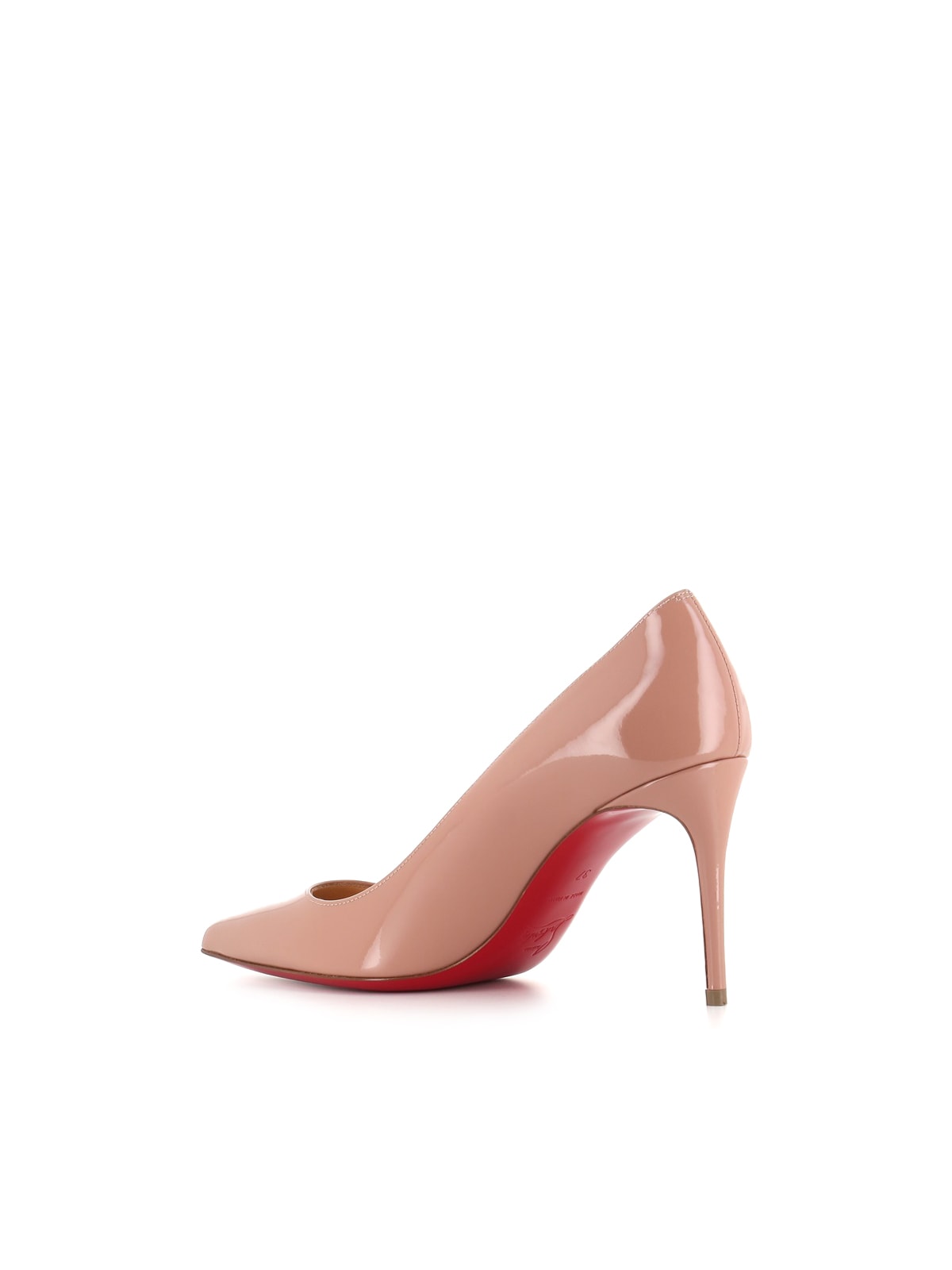 Shop Christian Louboutin Décolletè Kate 85 In Nude