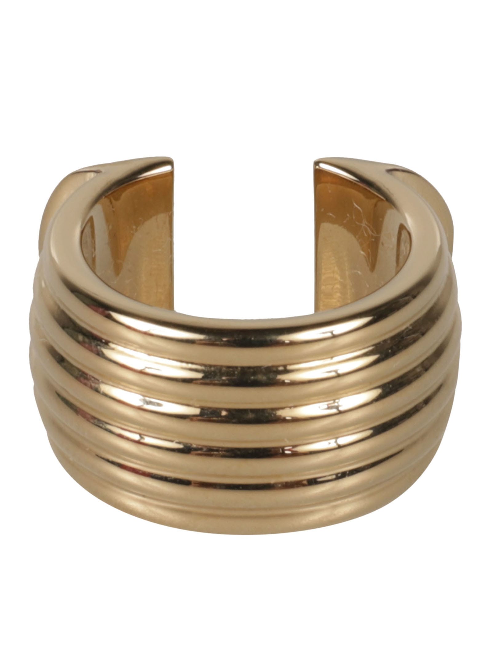 Shop Ferragamo Logo Engraved Ring