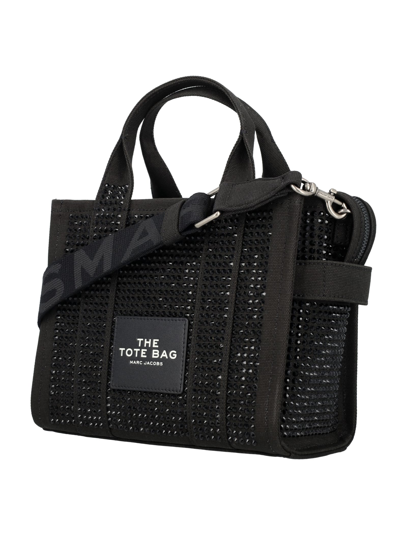 Marc Jacobs Crystal Tote Bag In Black Crystal