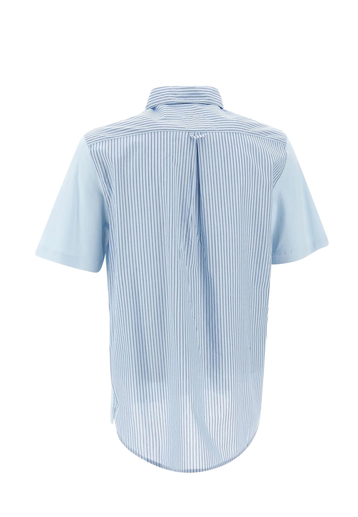 Shop Paul Smith Cotton Polo Shirt In Light Blue