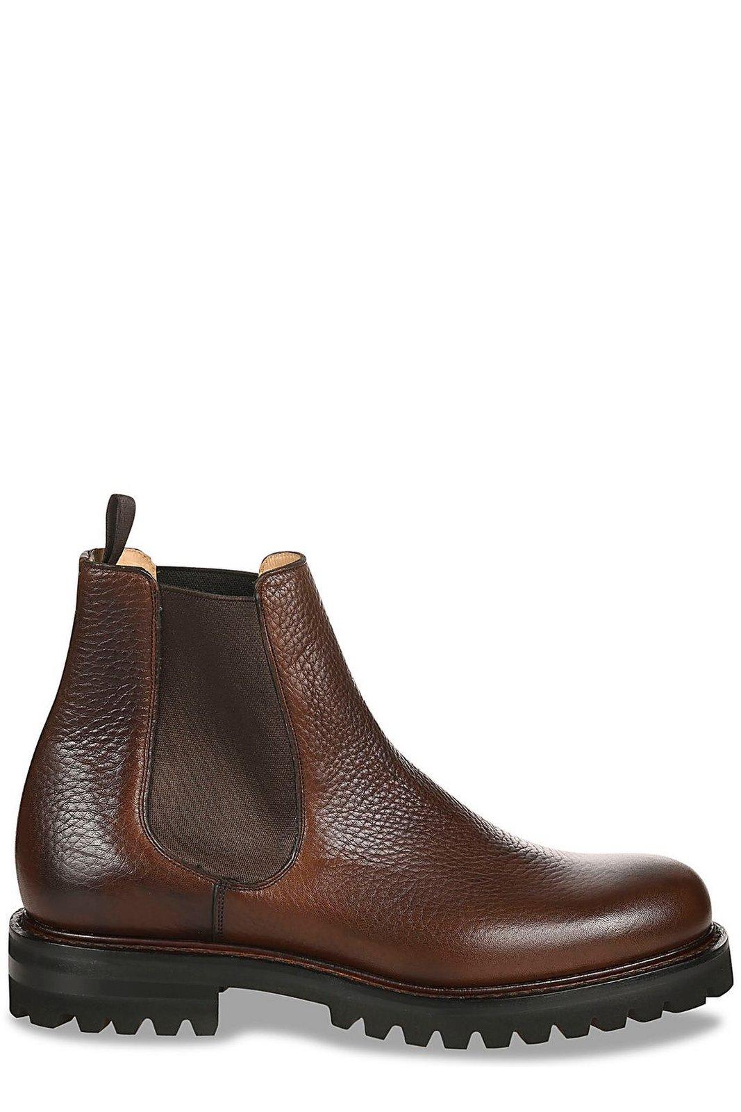 Round-toe Chelsea Boots
