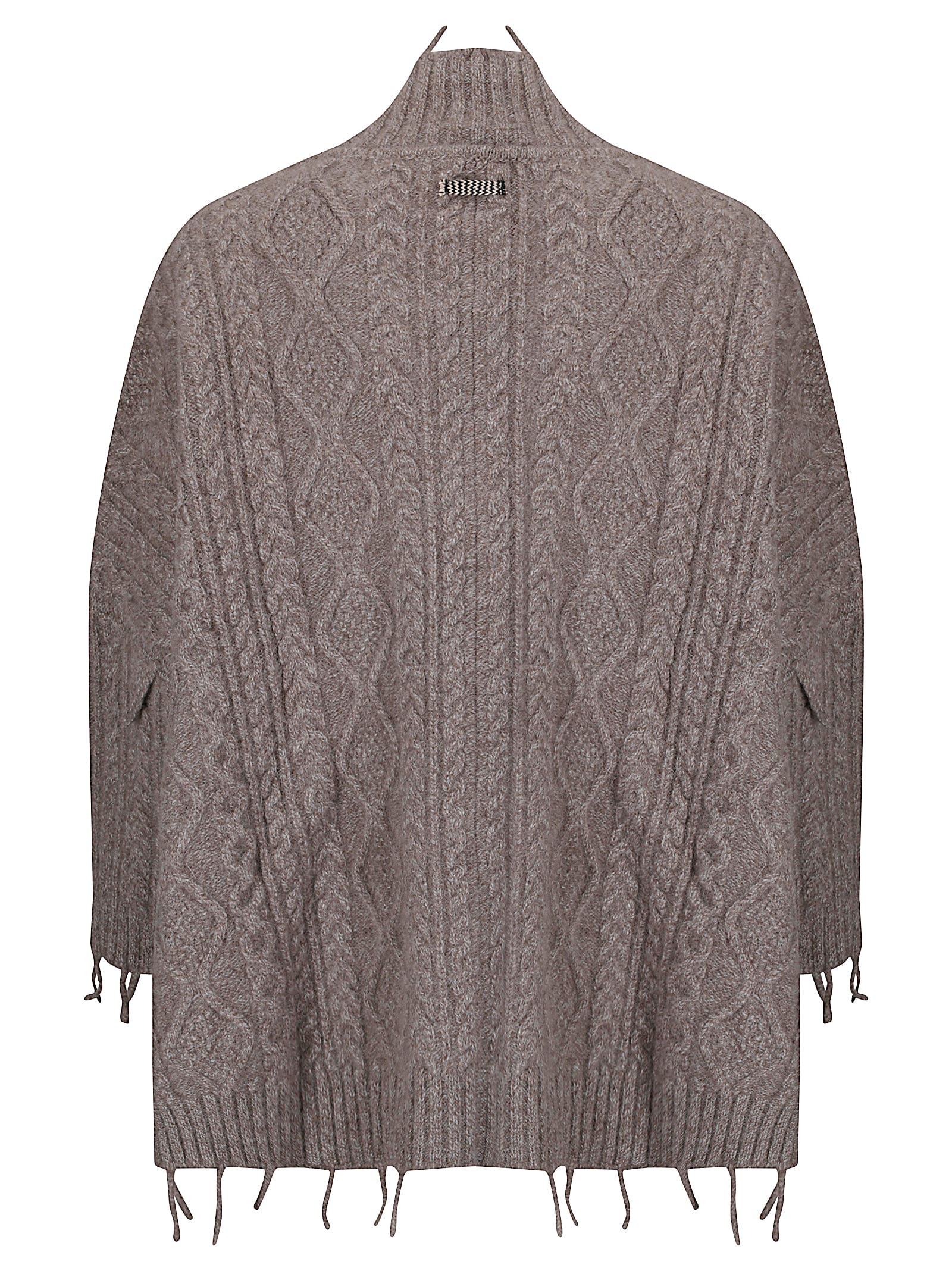 Archiviob Maxi Cape In Gray