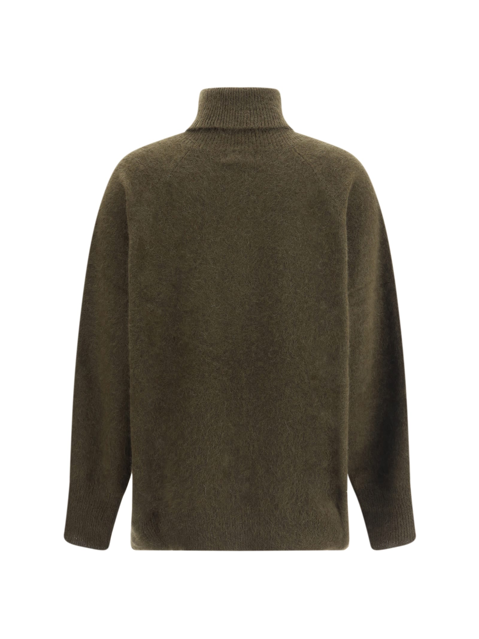 P.a.r.o.s.h Turtleneck Sweater In Brown