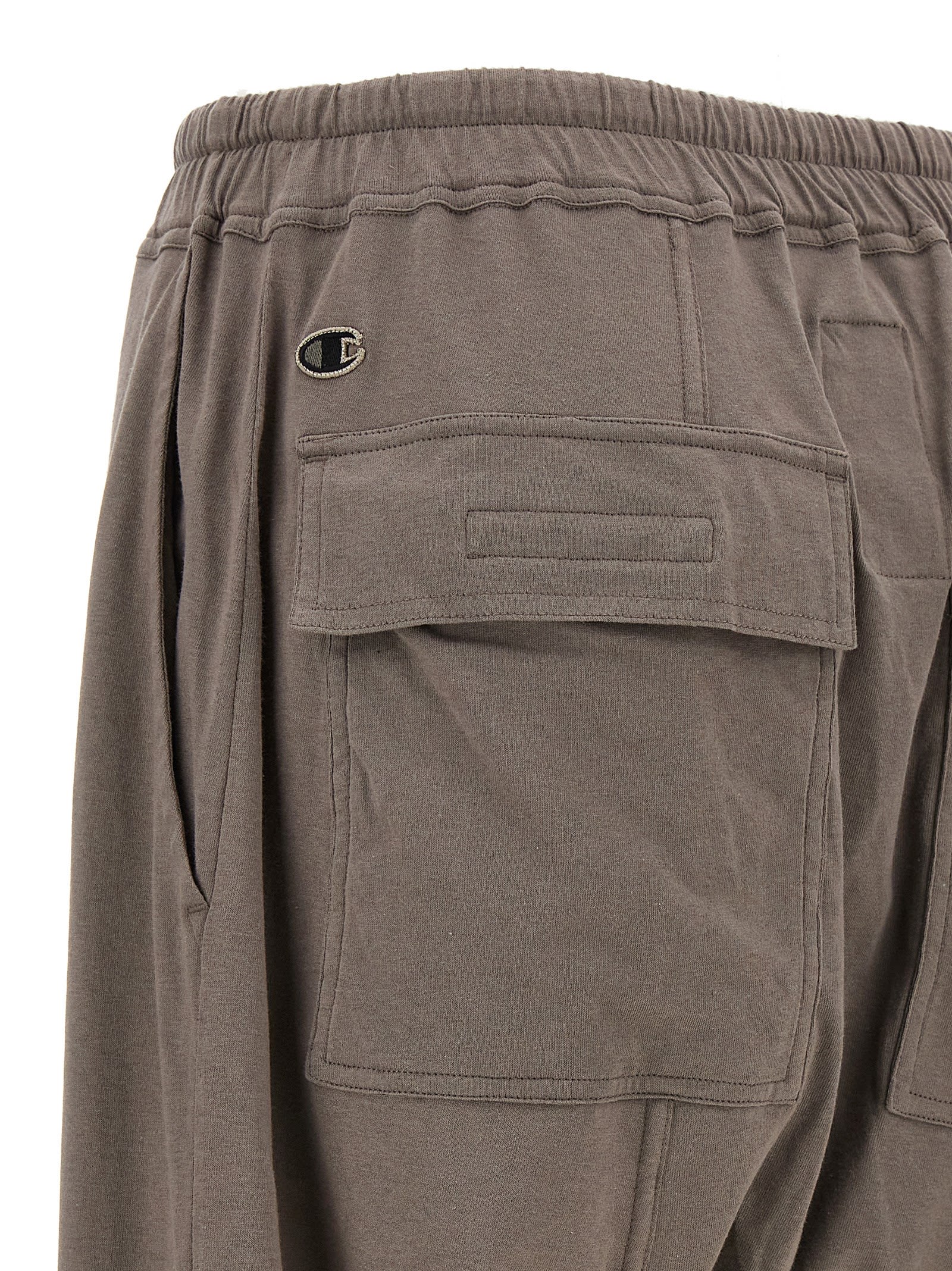 Shop Rick Owens X Champion Joggers In Gray