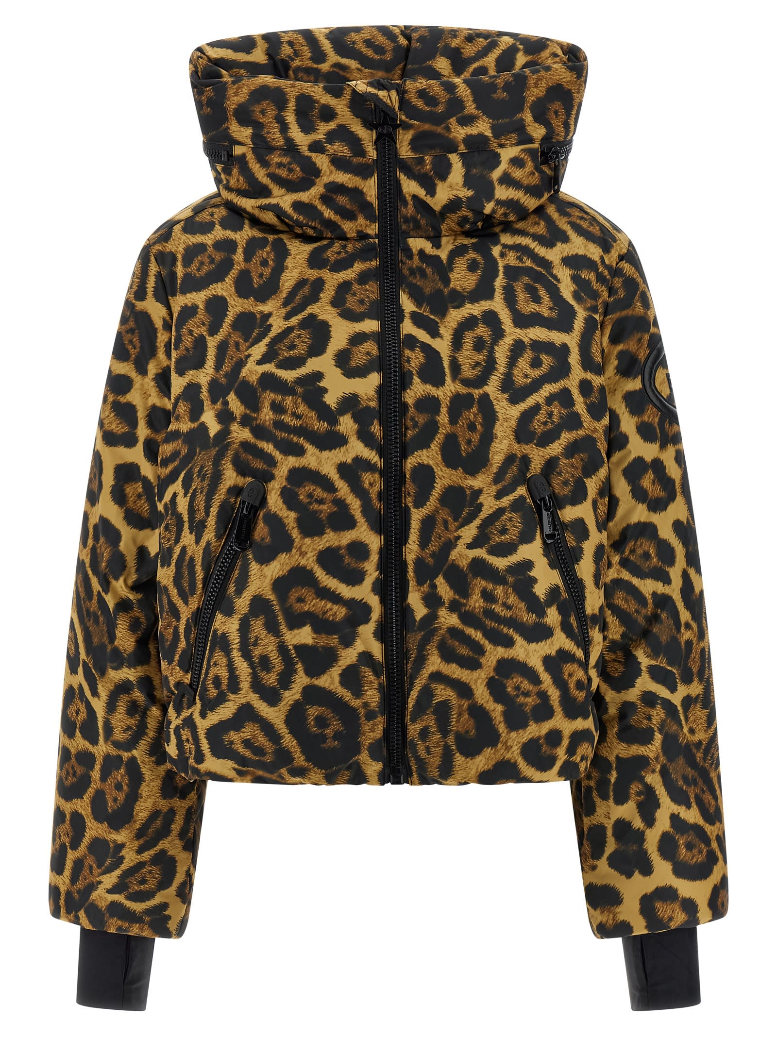 Goldbergh Pantera Animal-print Softshell Ski Jacket In Multi