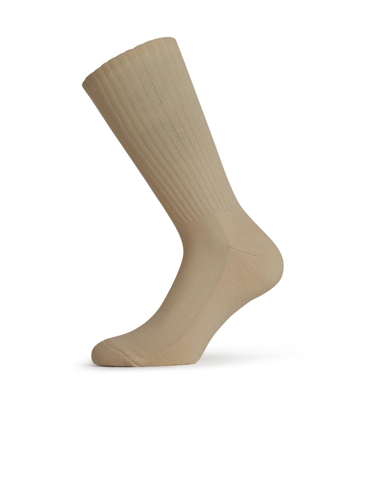Barrow Ivory Cotton Blend Socks In Vanilla