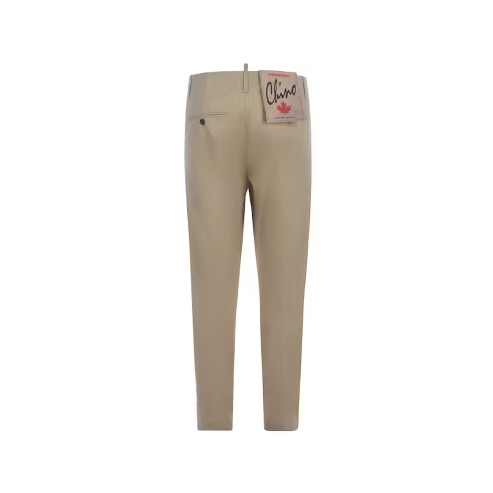 Shop Dsquared2 Cotton Trousers In Beige