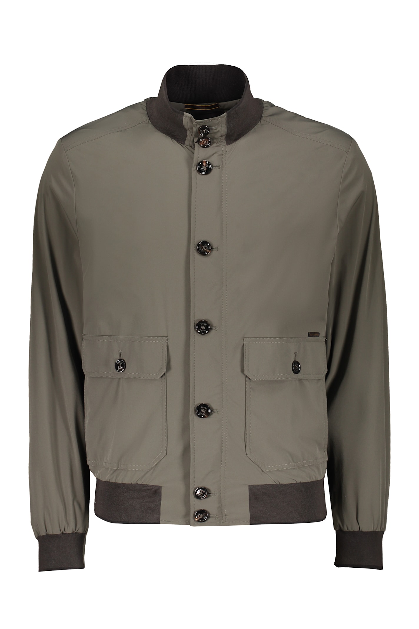 Bomber Jacket In Technical Fabric