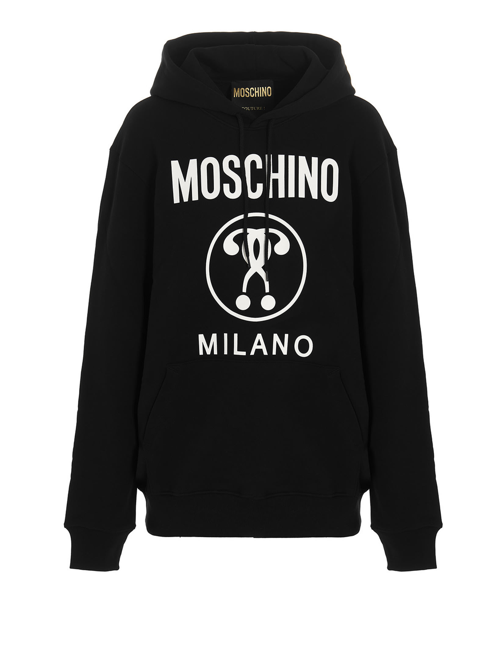 Moschino double Question Mark Hoodie